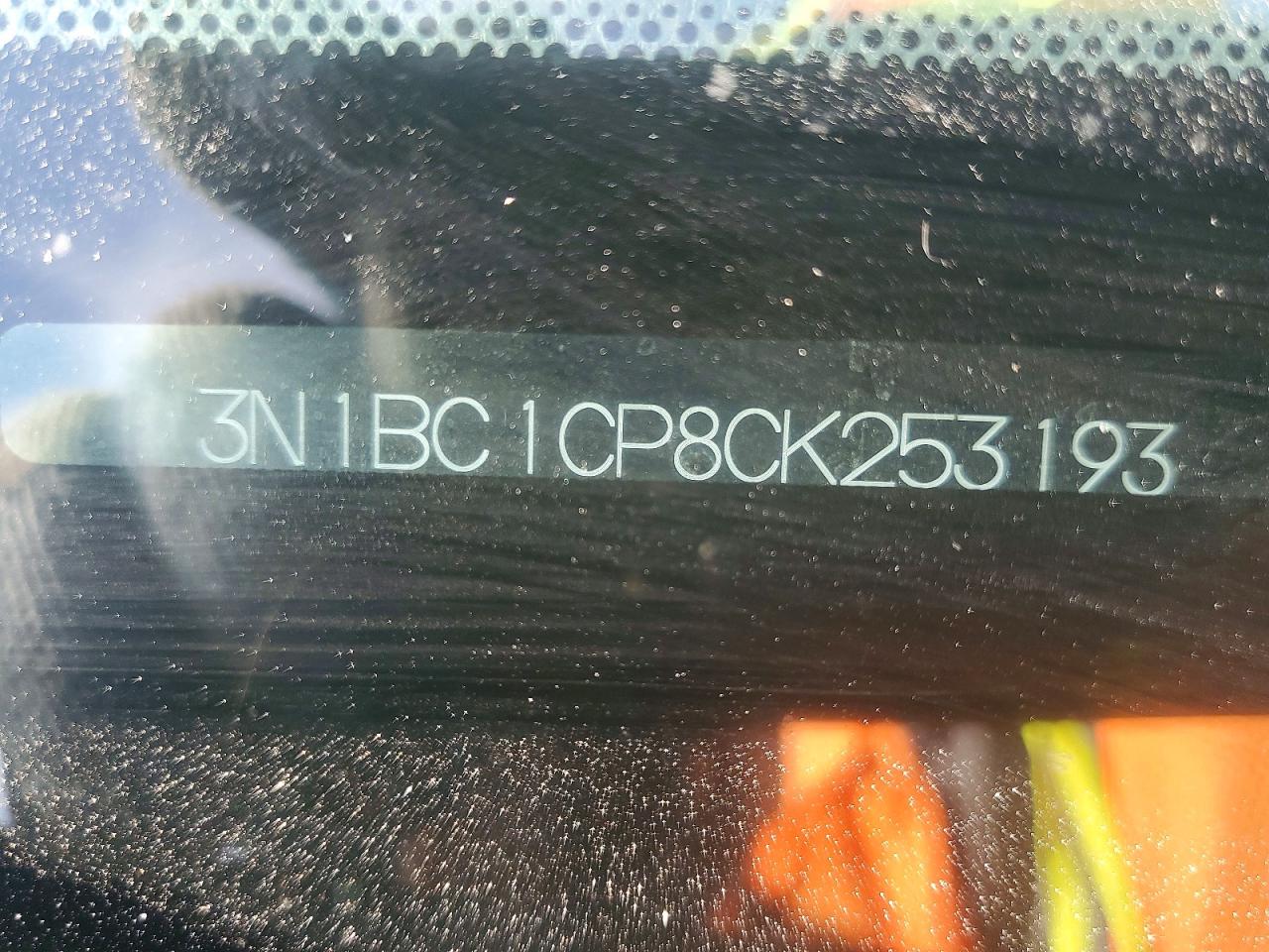 2012 Nissan Versa 1.8 S Black vin: 3N1BC1CP8CK253193