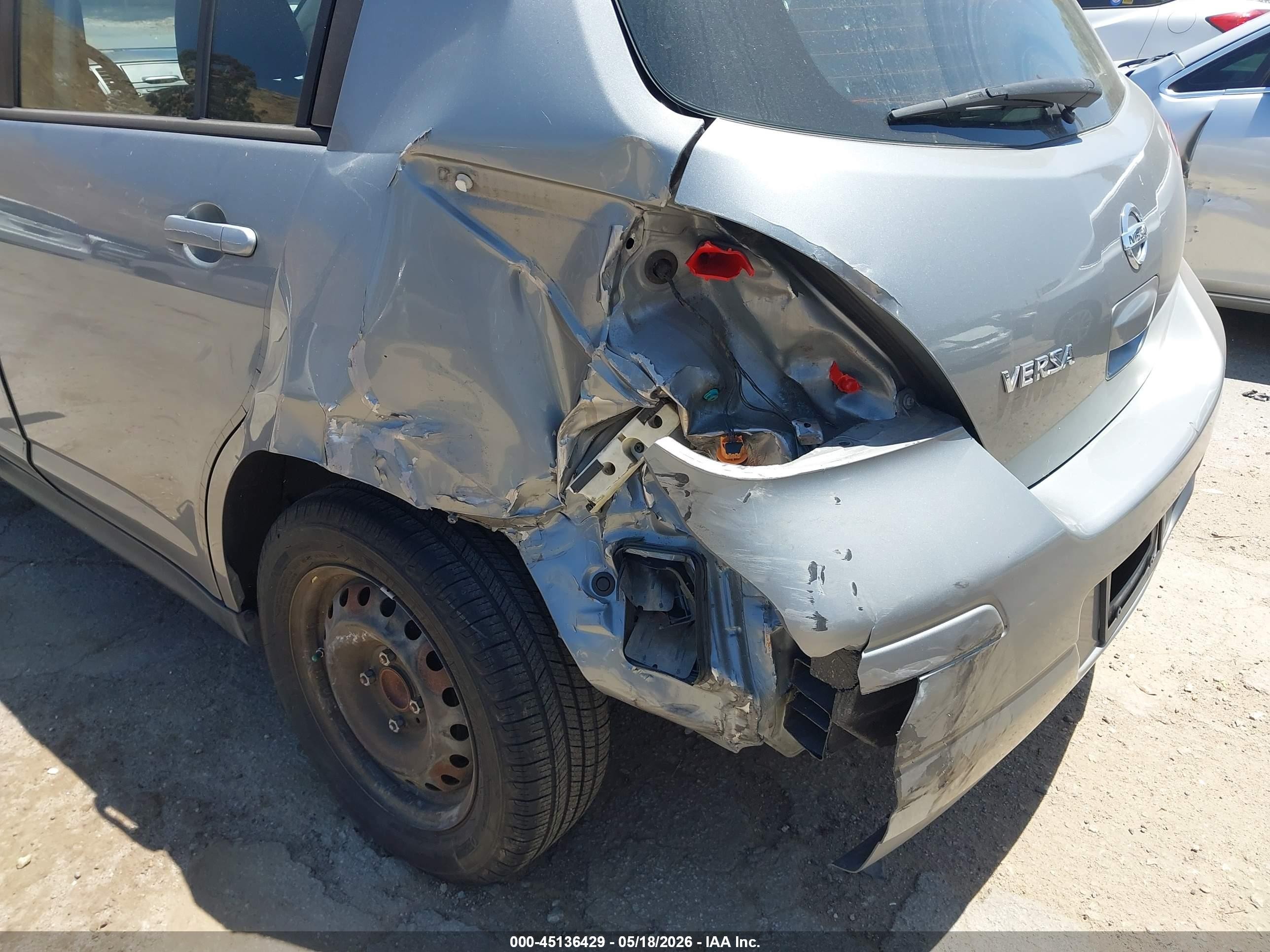 2012 Nissan Versa 1.8 S Gray vin: 3N1BC1CP8CK288719