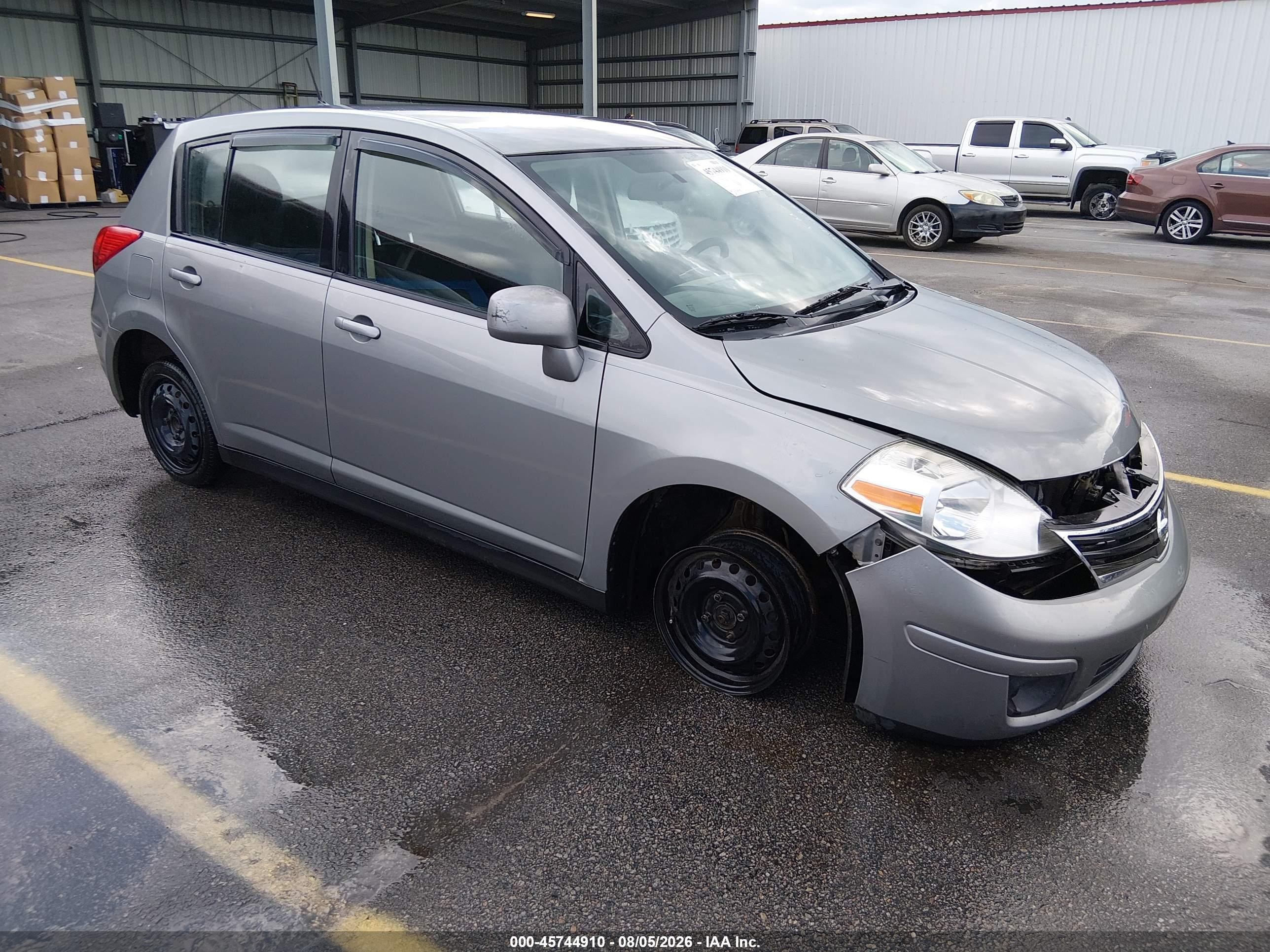 2012 Nissan Versa 1.8 S Gray vin: 3N1BC1CP8CK290891