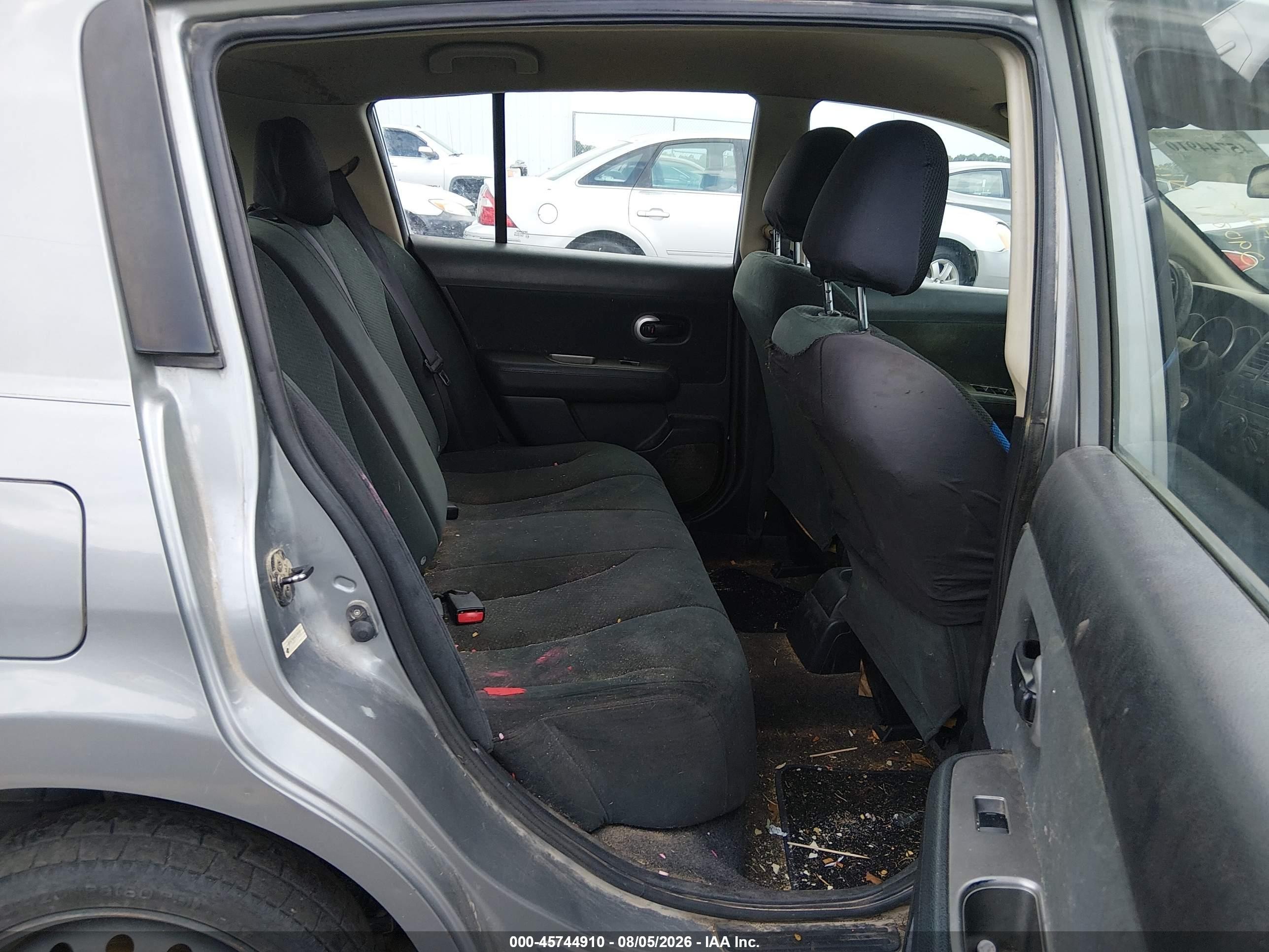 2012 Nissan Versa 1.8 S Gray vin: 3N1BC1CP8CK290891