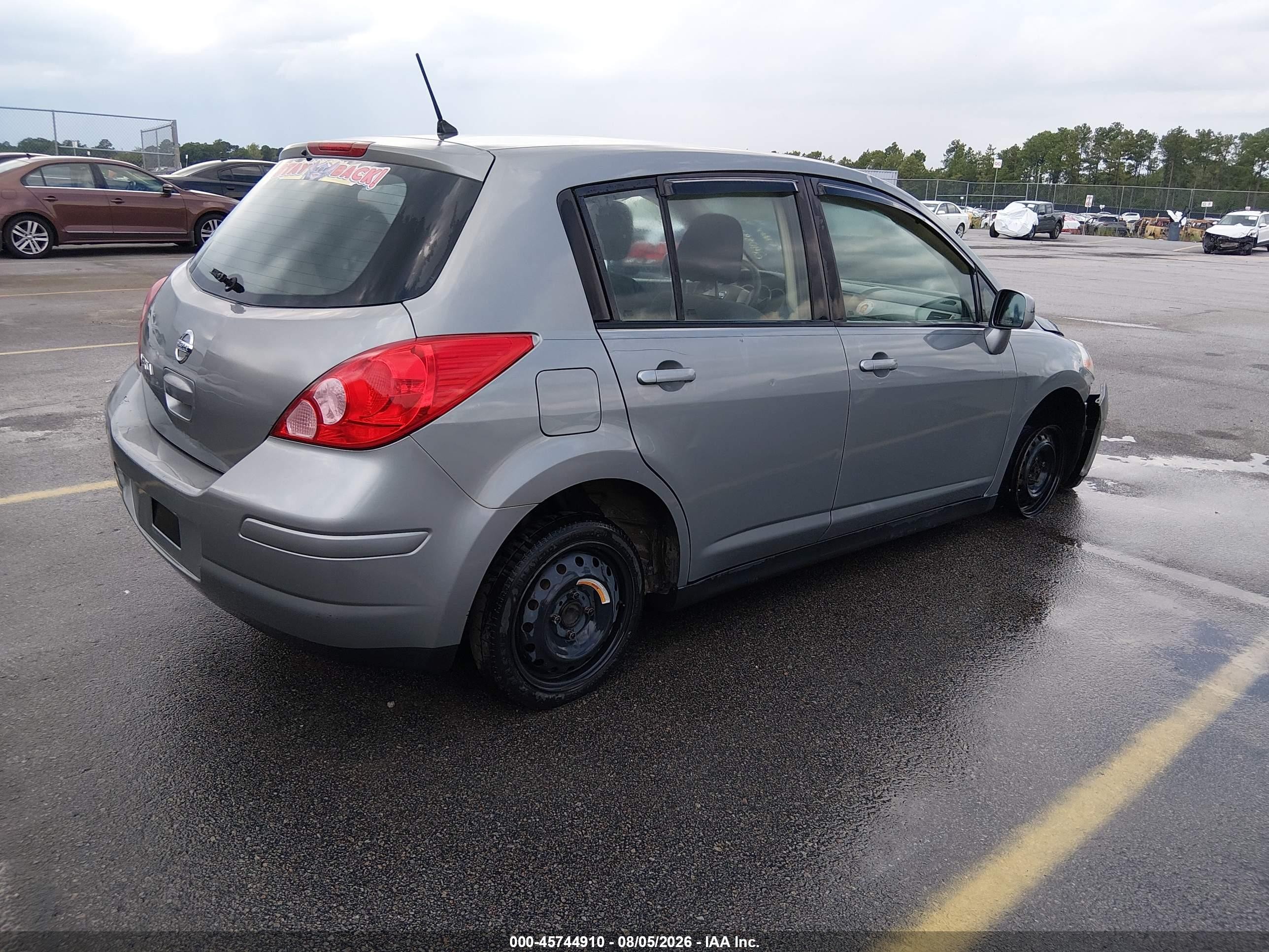 2012 Nissan Versa 1.8 S Gray vin: 3N1BC1CP8CK290891