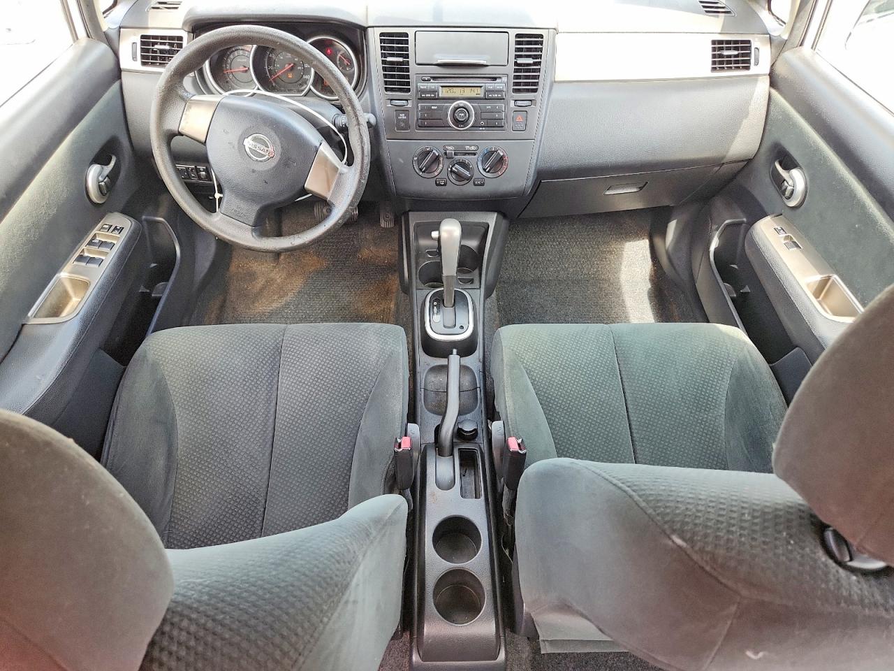 2012 Nissan Versa 1.8 S Silver vin: 3N1BC1CP8CK809194