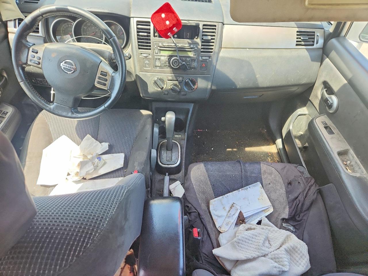 2012 Nissan Versa 1.8 S Gray vin: 3N1BC1CP8CK814640