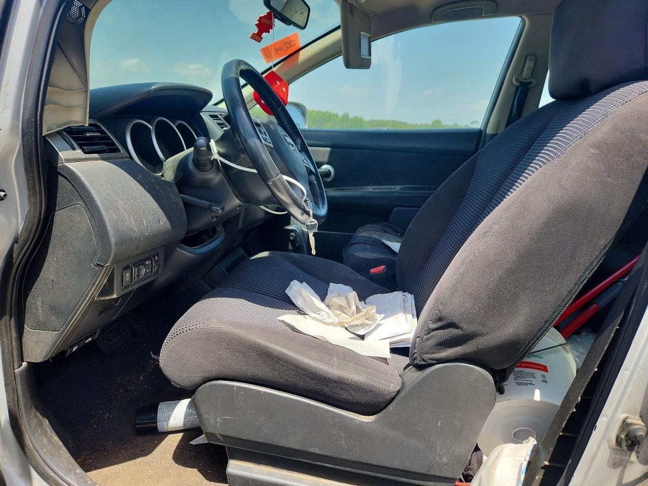 2012 Nissan Versa 1.8 S Gray vin: 3N1BC1CP8CK814640