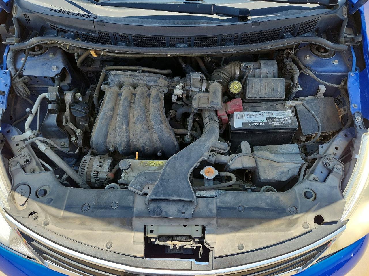 2012 Nissan Versa 1.8 S Blue vin: 3N1BC1CP8CK816243