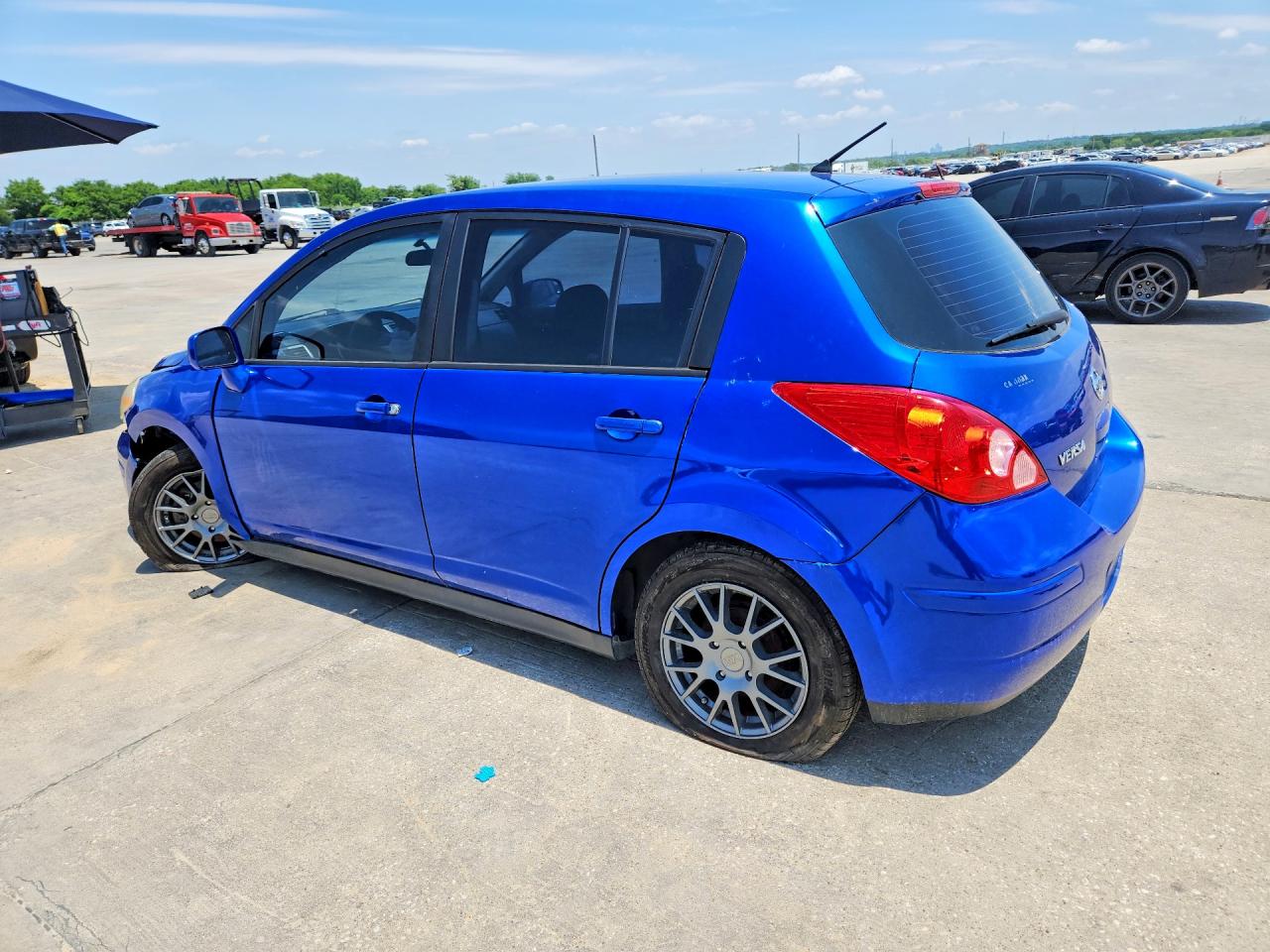 2012 Nissan Versa 1.8 S Blue vin: 3N1BC1CP8CK816243