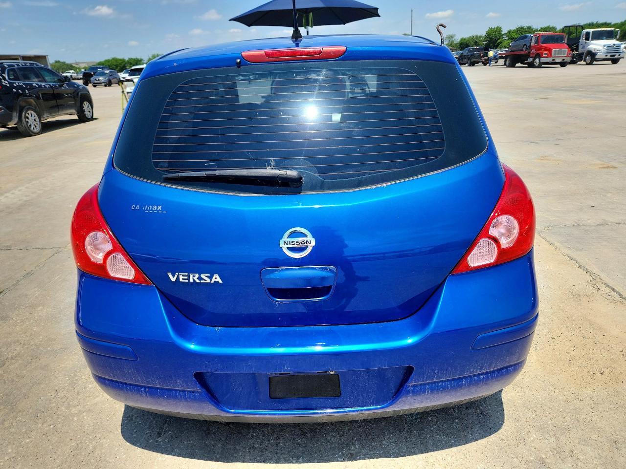 2012 Nissan Versa 1.8 S Blue vin: 3N1BC1CP8CK816243