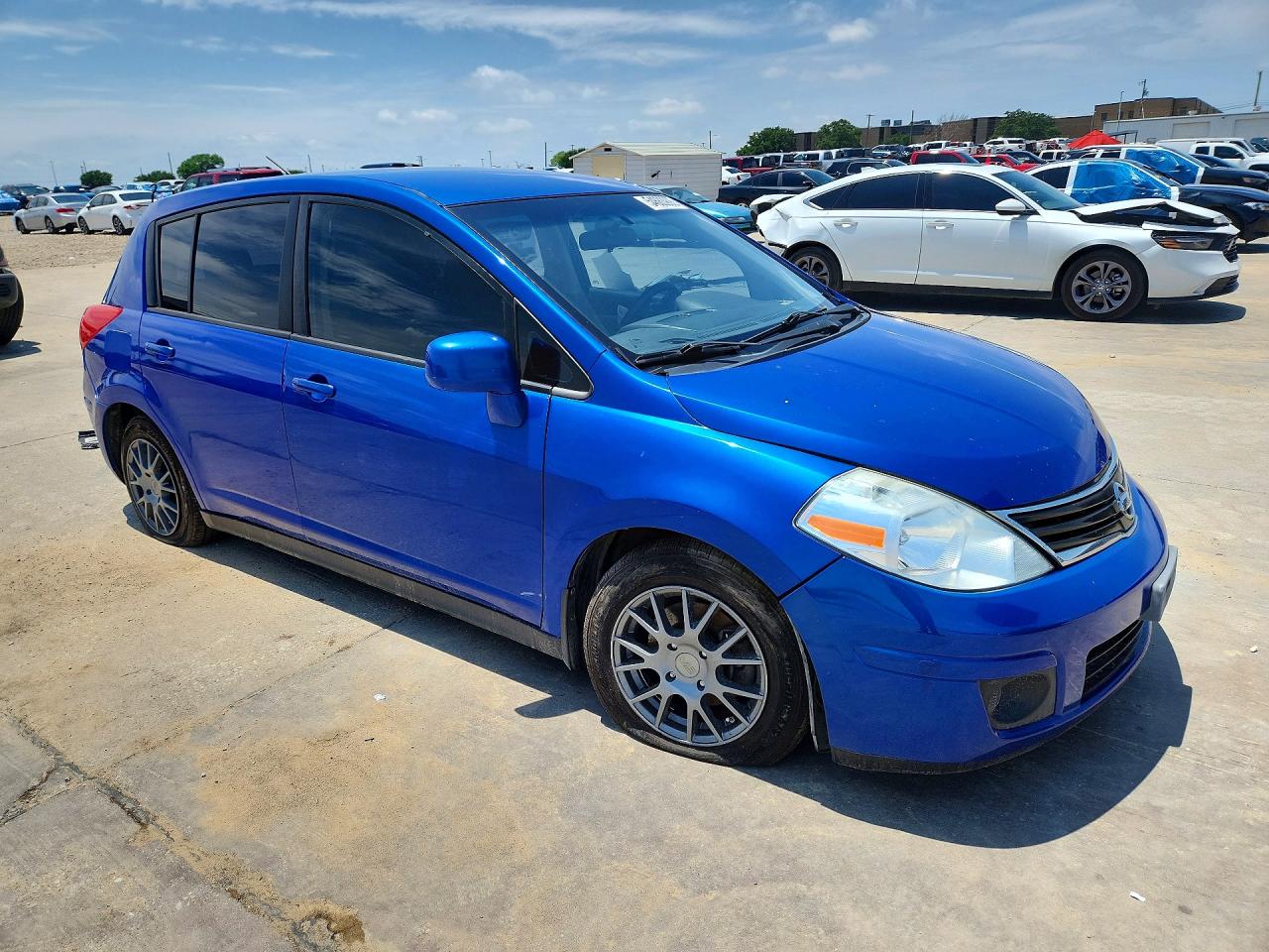 2012 Nissan Versa 1.8 S Blue vin: 3N1BC1CP8CK816243