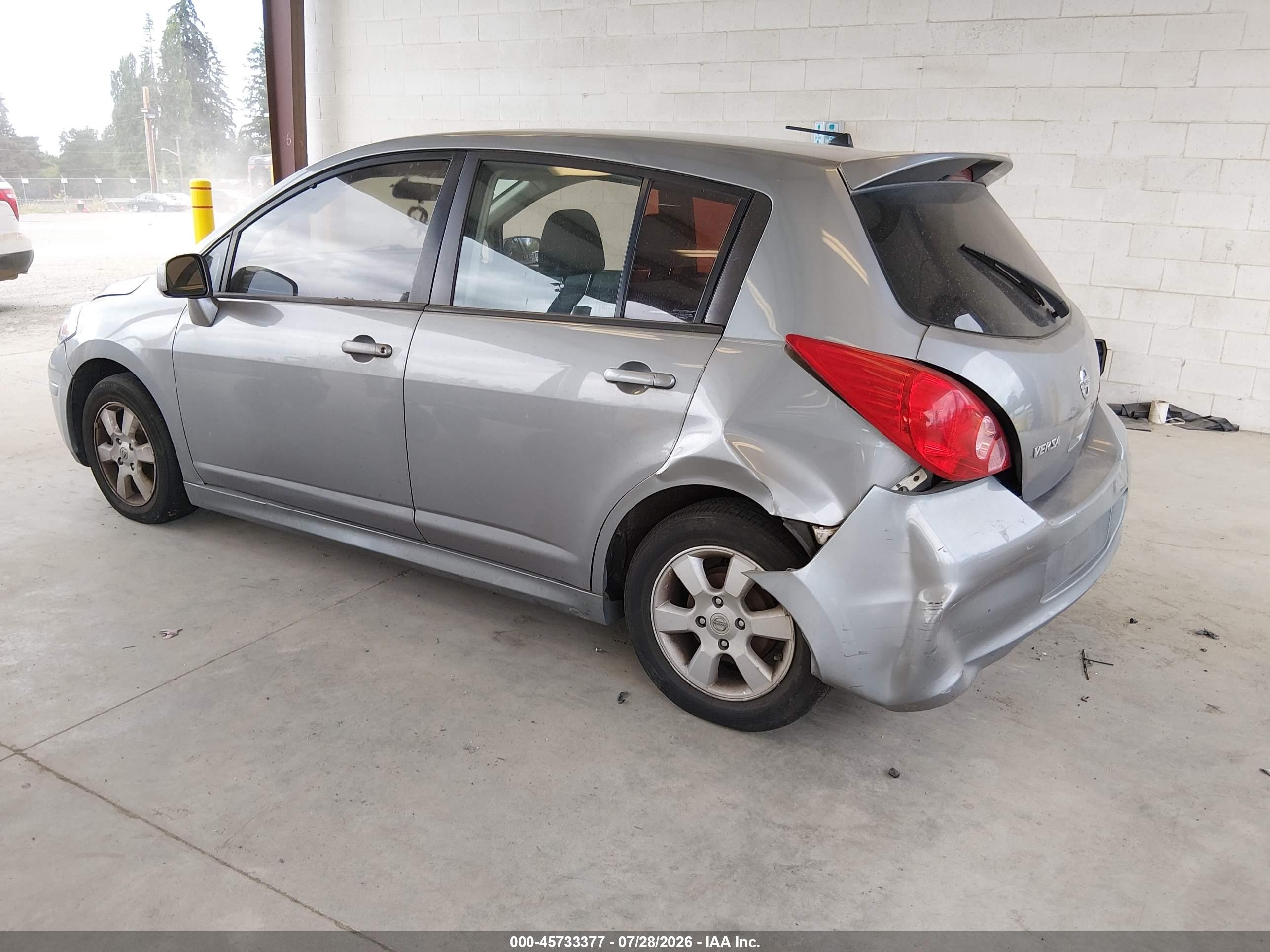 2010 Nissan Versa 1.8sl Silver vin: 3N1BC1CP9AL366206