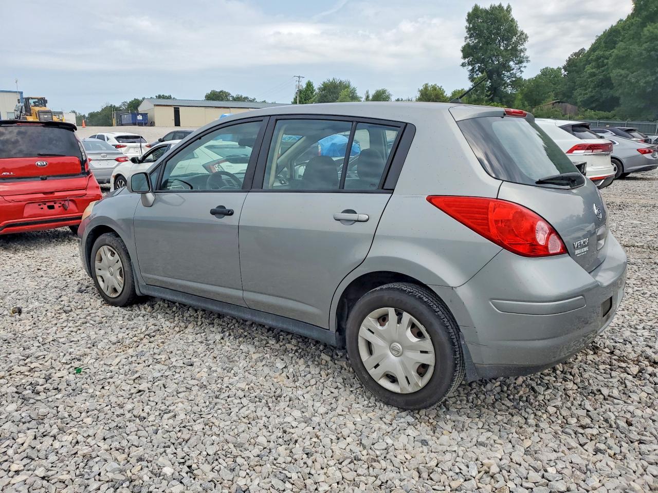 2010 Nissan Versa 1.8 S Gray vin: 3N1BC1CP9AL373365