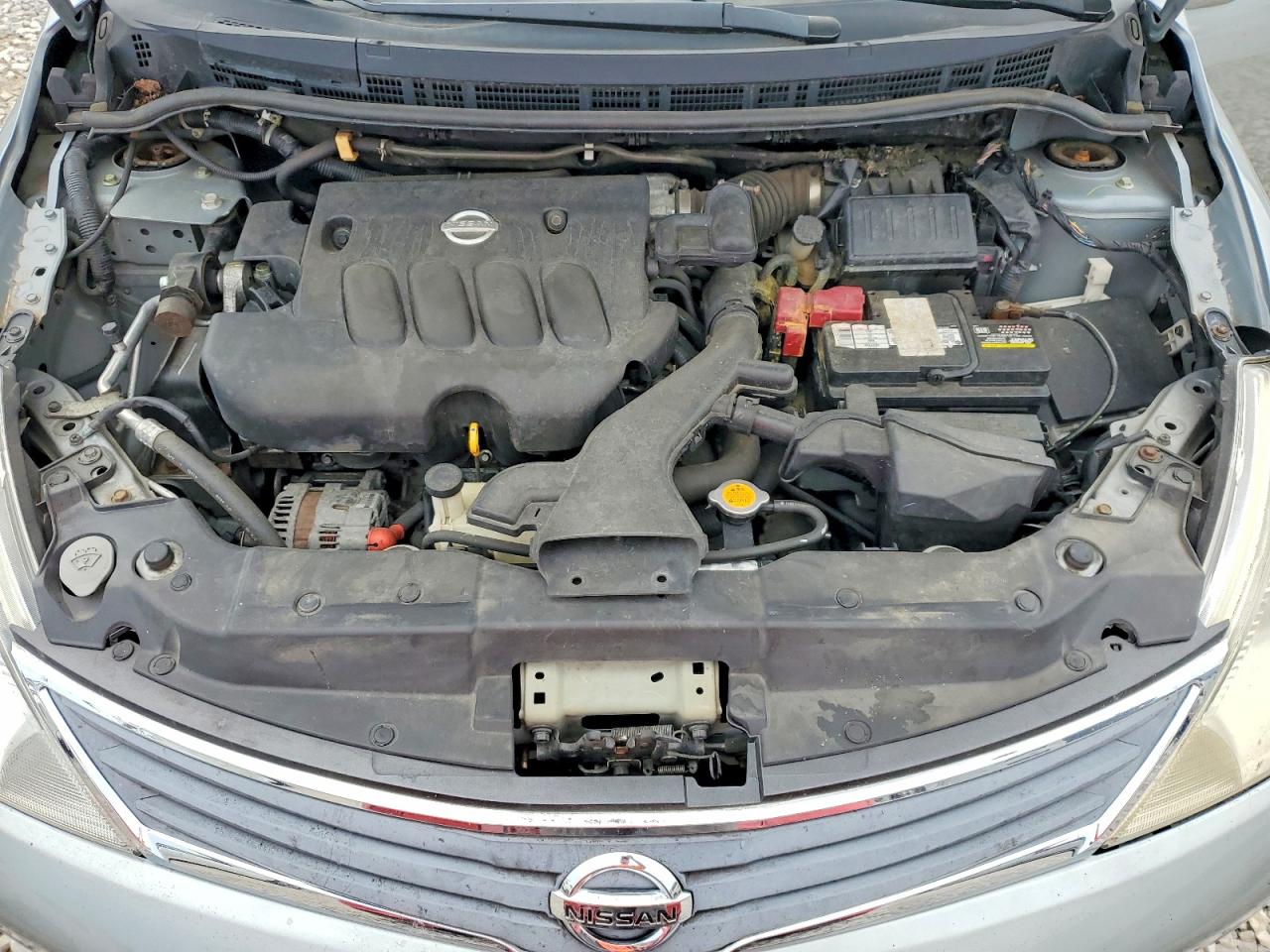 2010 Nissan Versa 1.8 S Gray vin: 3N1BC1CP9AL373365