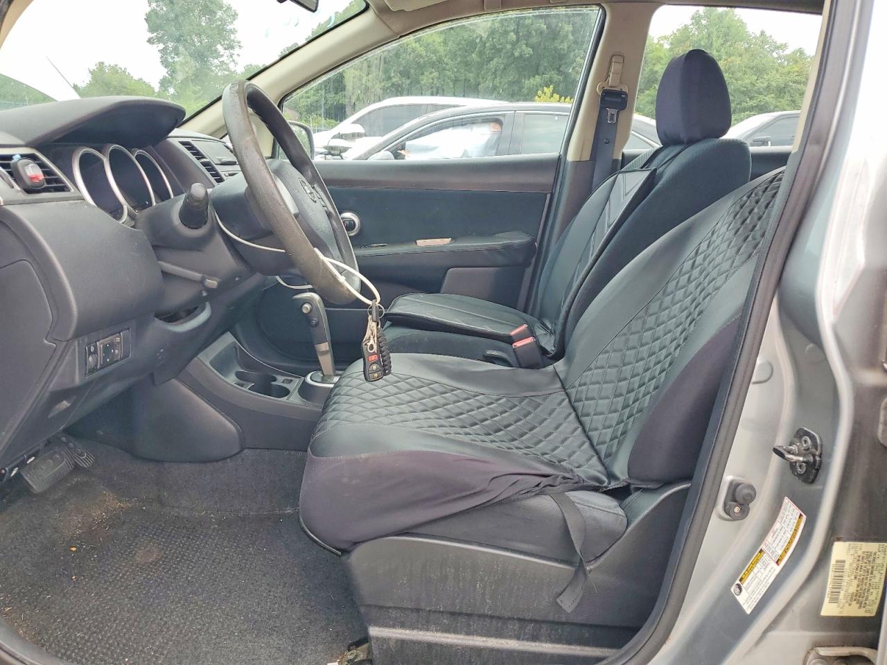 2010 Nissan Versa 1.8 S Gray vin: 3N1BC1CP9AL373365
