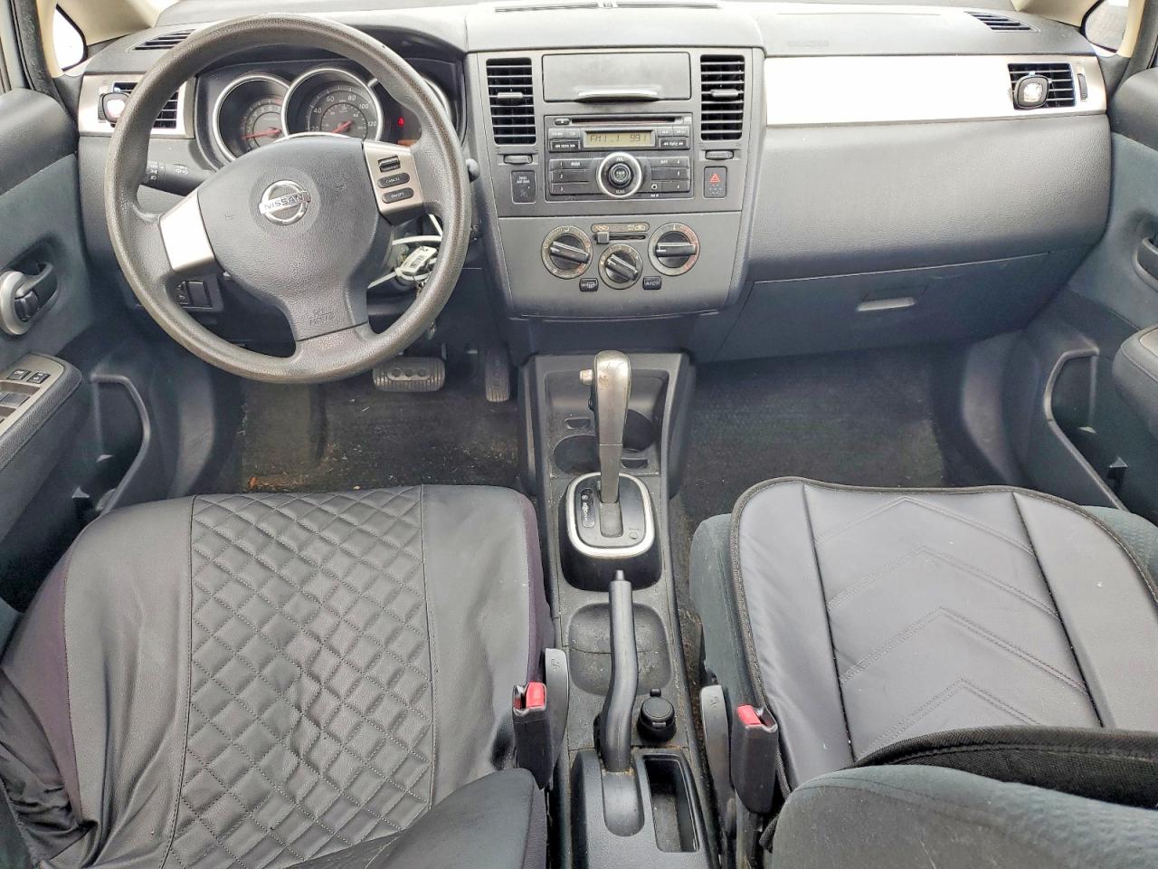 2010 Nissan Versa 1.8 S Gray vin: 3N1BC1CP9AL373365