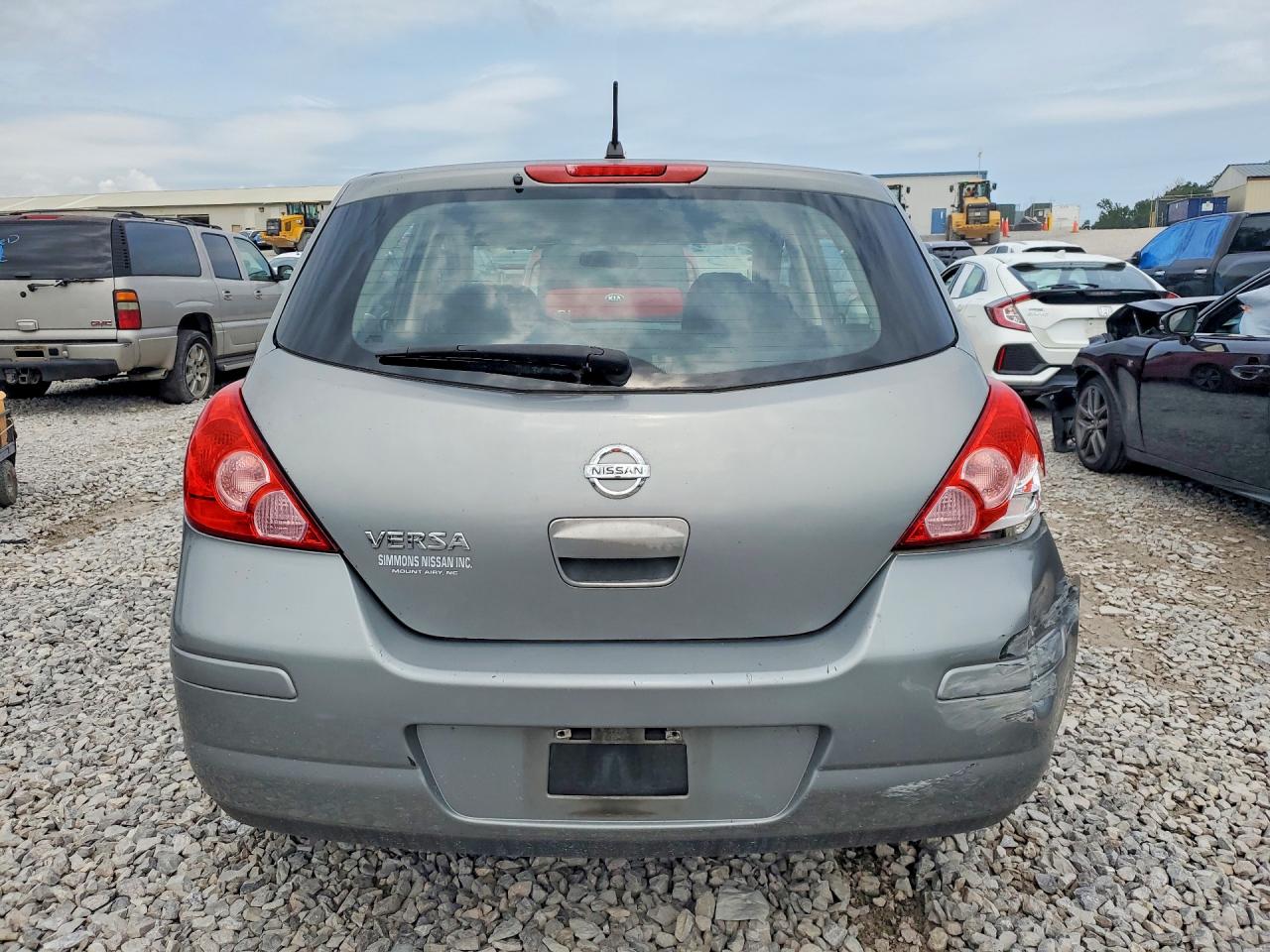 2010 Nissan Versa 1.8 S Gray vin: 3N1BC1CP9AL373365