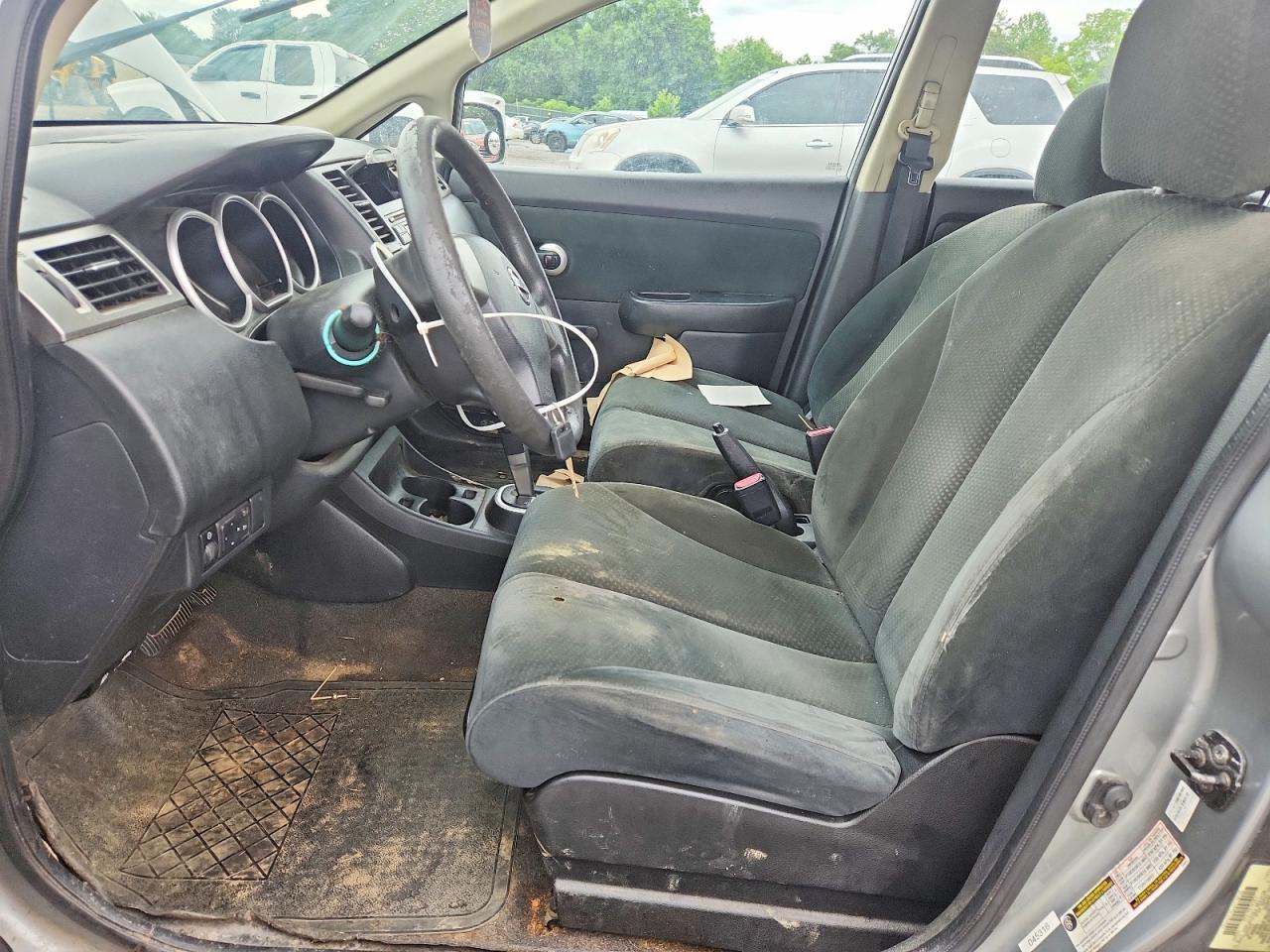 2010 Nissan Versa 1.8 S Gray vin: 3N1BC1CP9AL437727