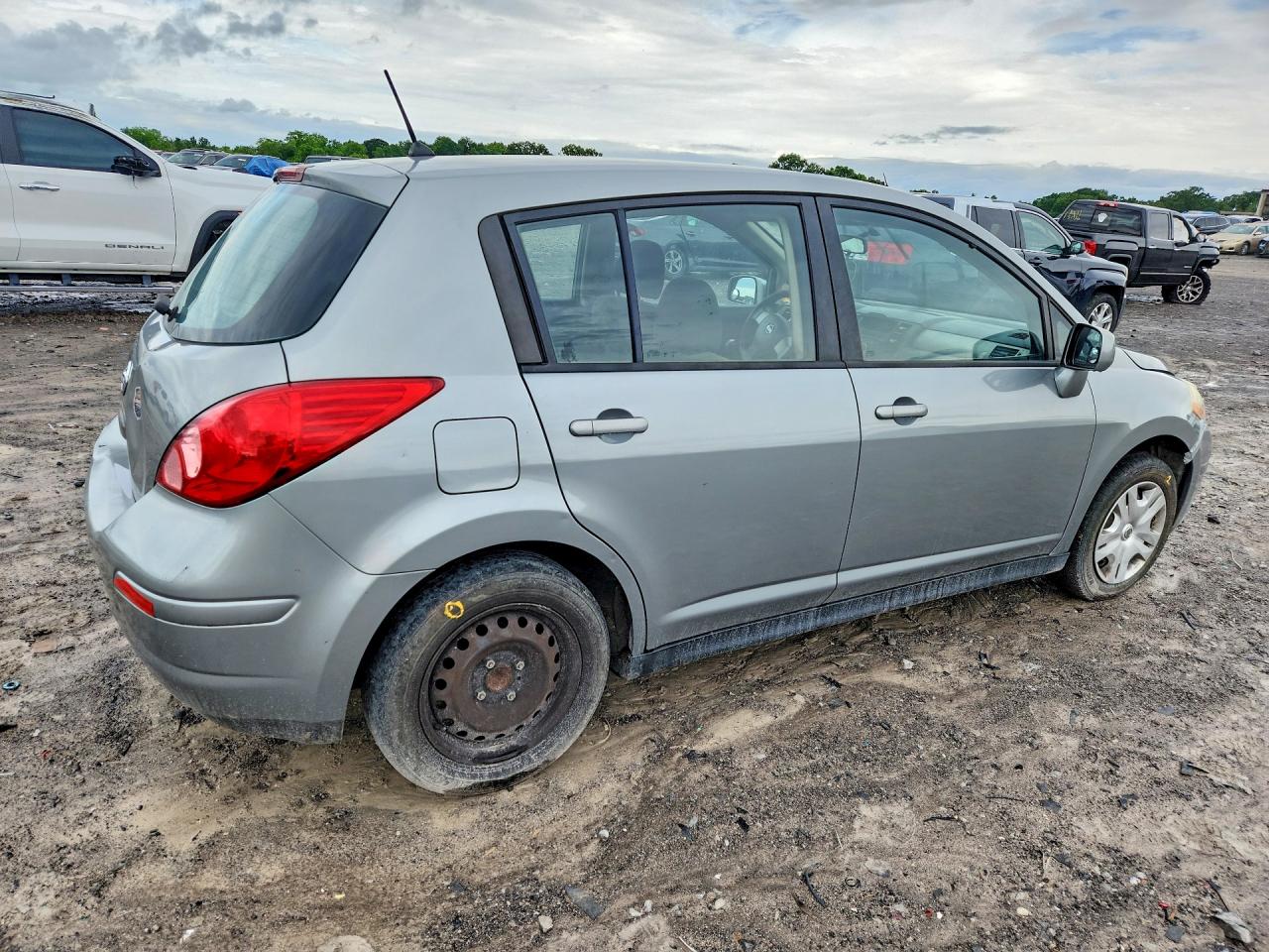 2010 Nissan Versa 1.8 S Gray vin: 3N1BC1CP9AL437727