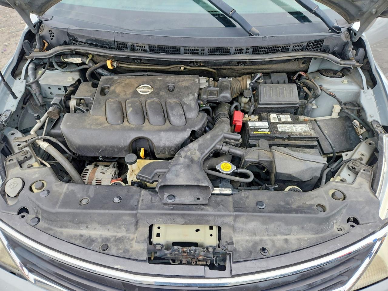 2010 Nissan Versa 1.8 S Gray vin: 3N1BC1CP9AL437727