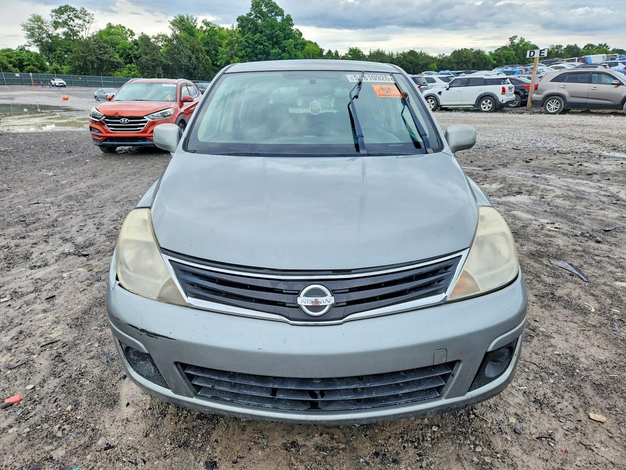 2010 Nissan Versa 1.8 S Gray vin: 3N1BC1CP9AL437727