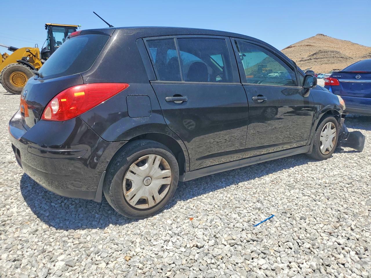 2010 Nissan Versa 1.8 S Black vin: 3N1BC1CP9AL458819