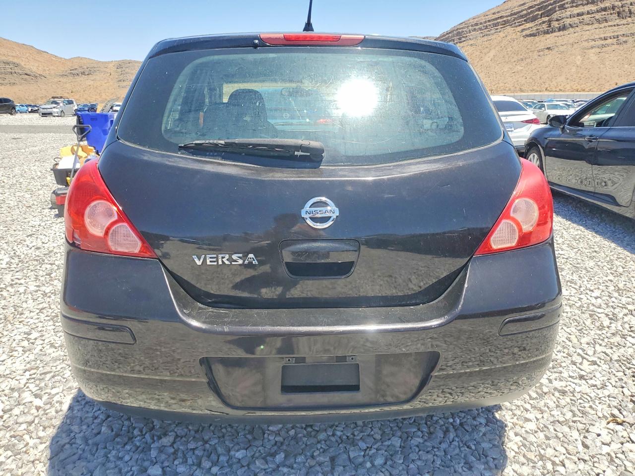 2010 Nissan Versa 1.8 S Black vin: 3N1BC1CP9AL458819