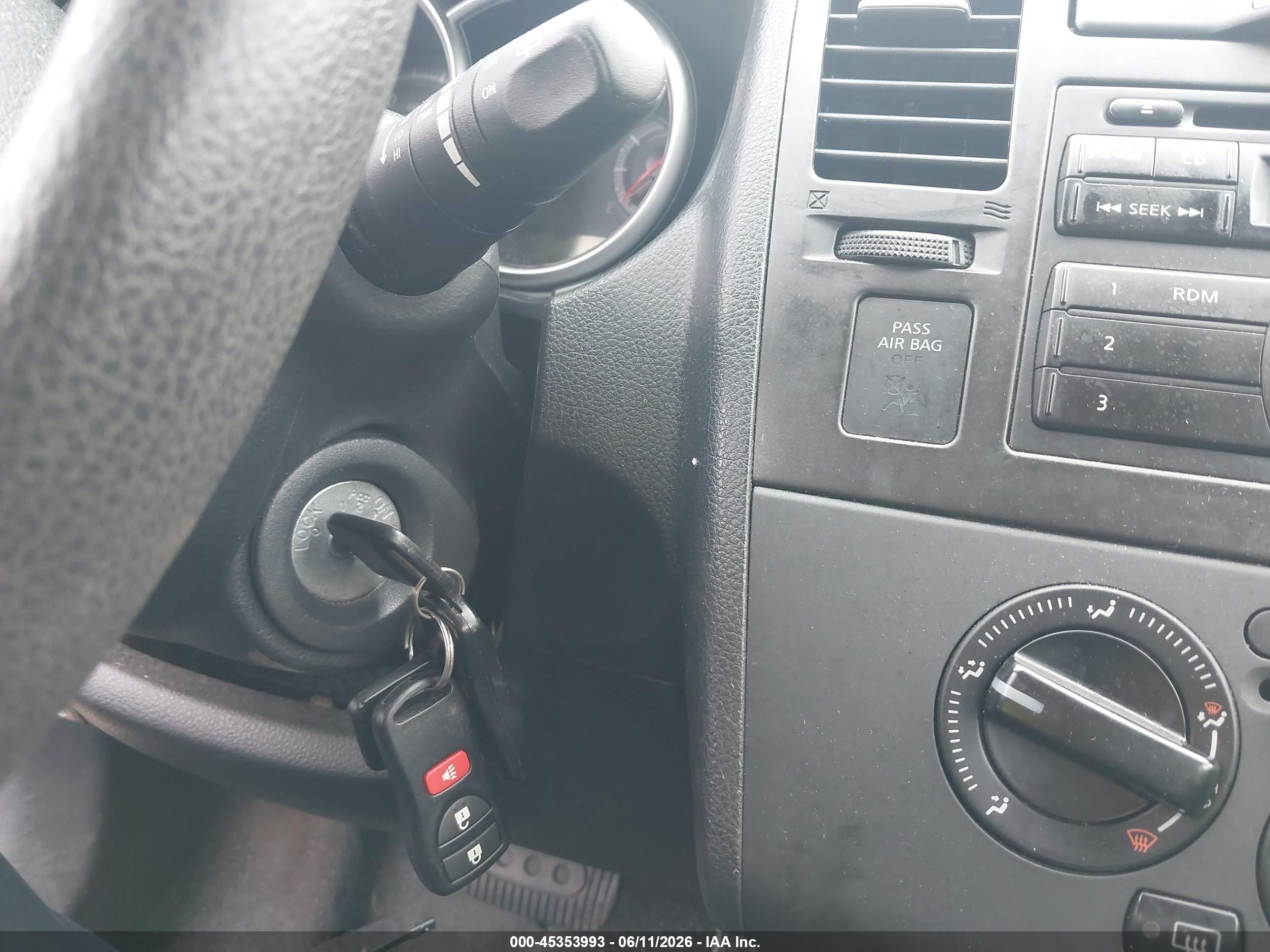2011 Nissan Versa 1.8s Black vin: 3N1BC1CP9BL365820