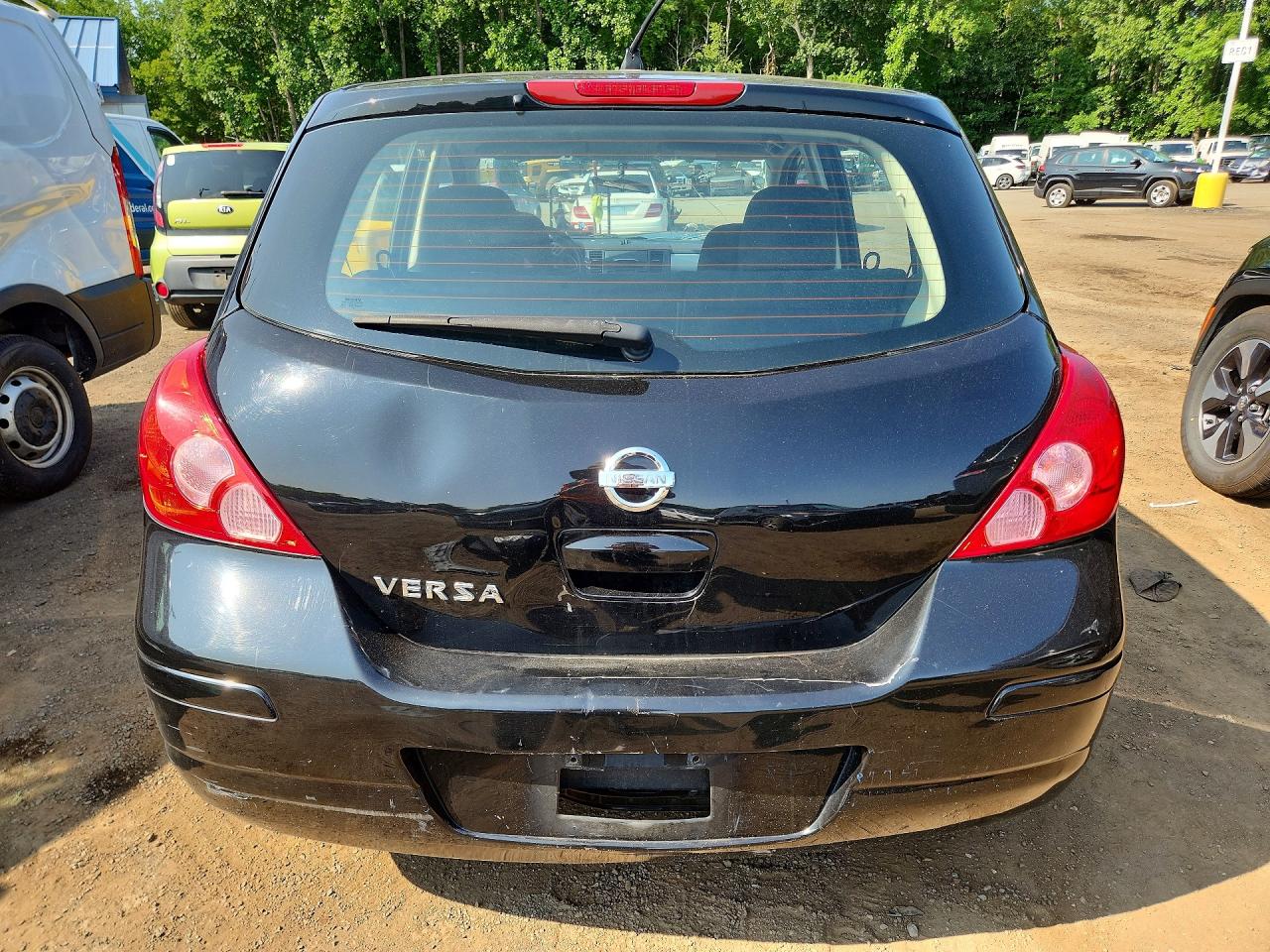 2011 Nissan Versa 1.8 S Black vin: 3N1BC1CP9BL379832
