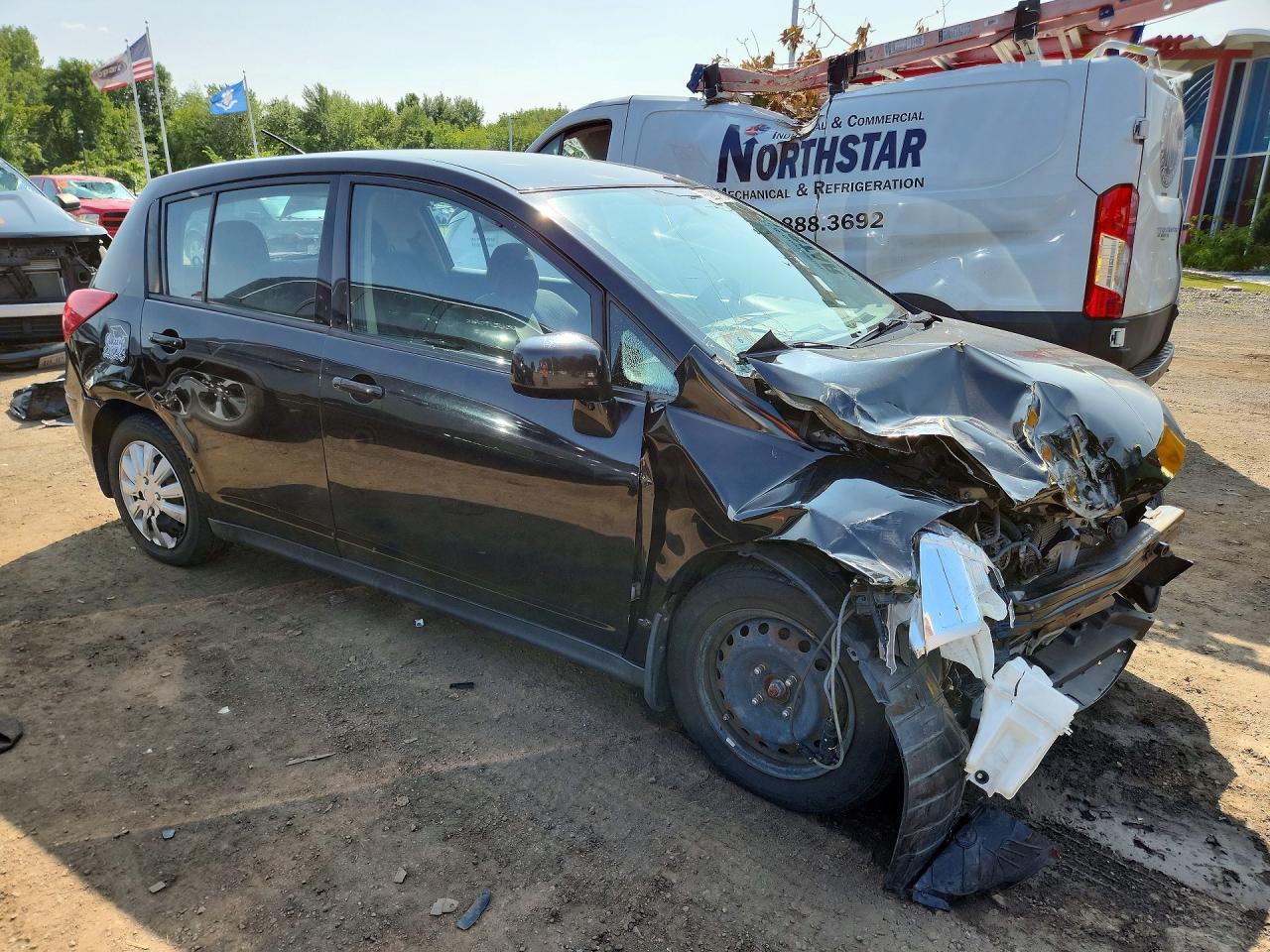 2011 Nissan Versa 1.8 S Black vin: 3N1BC1CP9BL379832