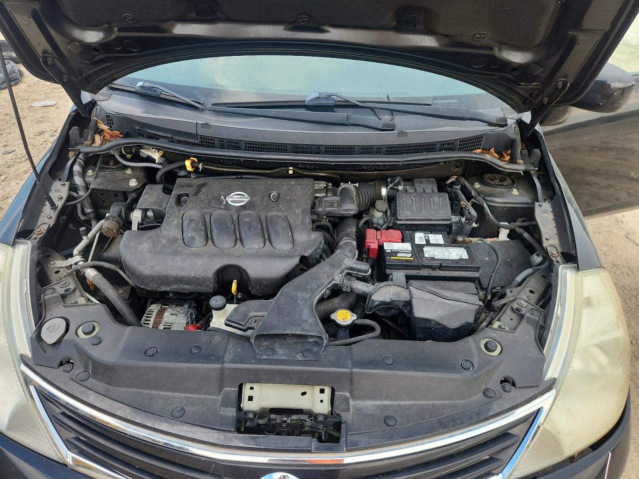 2011 Nissan Versa S Черный vin: 3N1BC1CP9BL409380