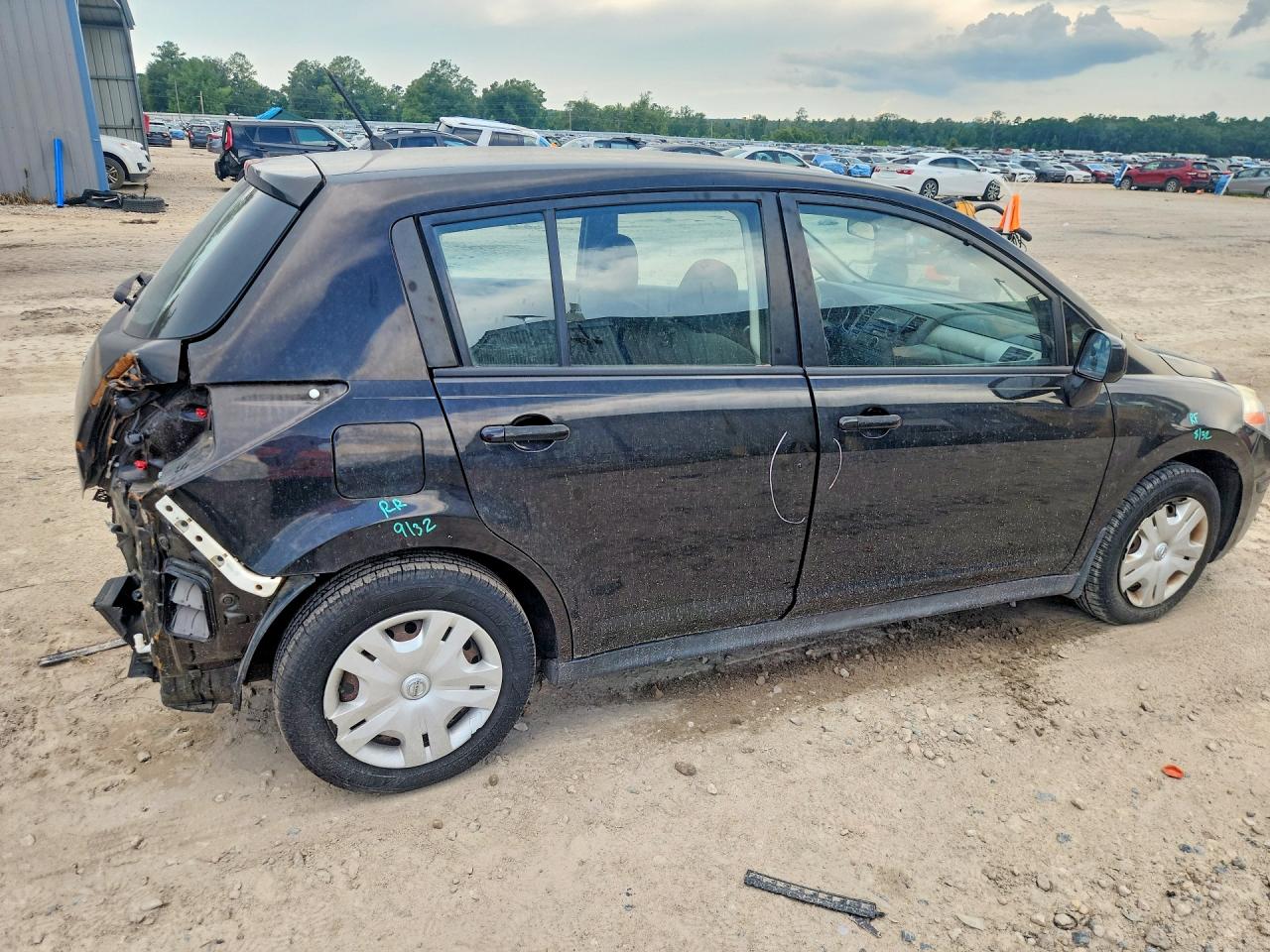 2011 Nissan Versa S Черный vin: 3N1BC1CP9BL409380