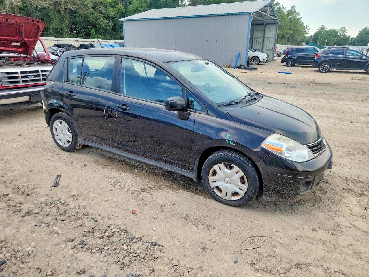 2011 Nissan Versa S Черный vin: 3N1BC1CP9BL409380