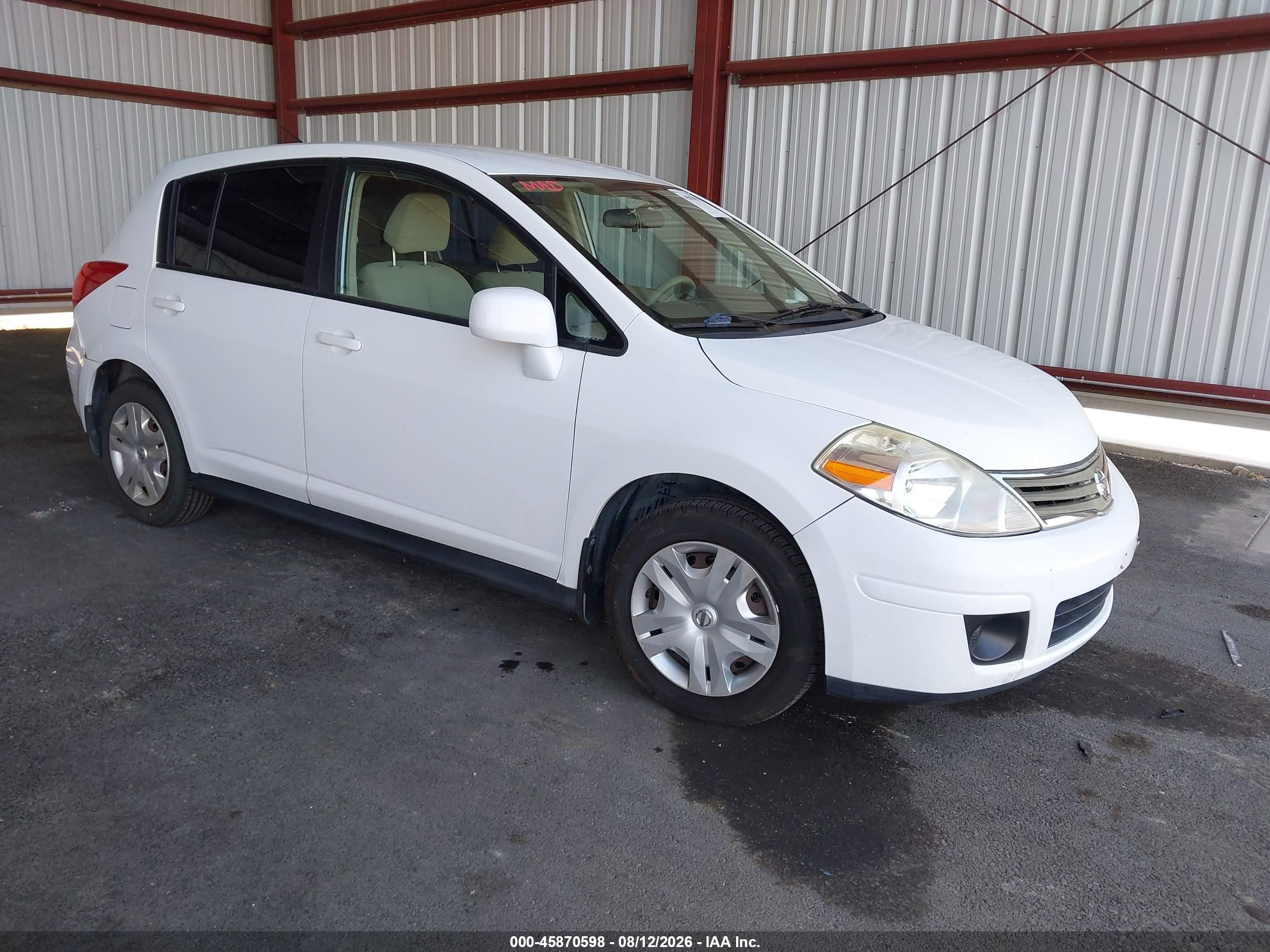 2011 Nissan Versa 1.8s White vin: 3N1BC1CP9BL456196