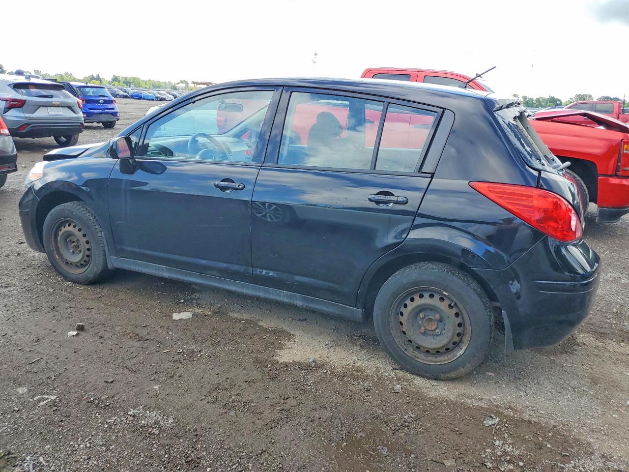 2011 Nissan Versa 1.8 S Black vin: 3N1BC1CP9BL486816