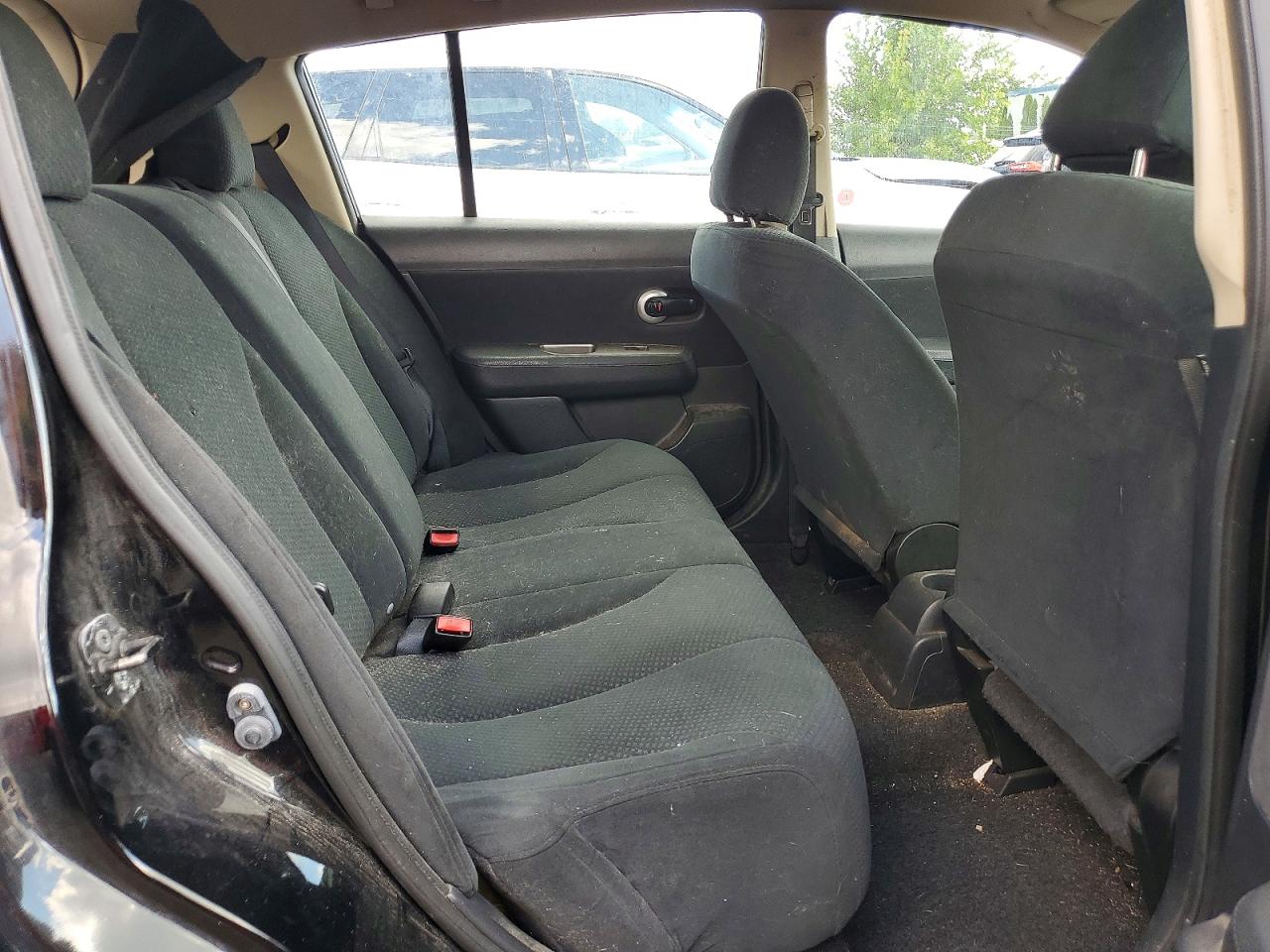 2011 Nissan Versa 1.8 S Black vin: 3N1BC1CP9BL486816
