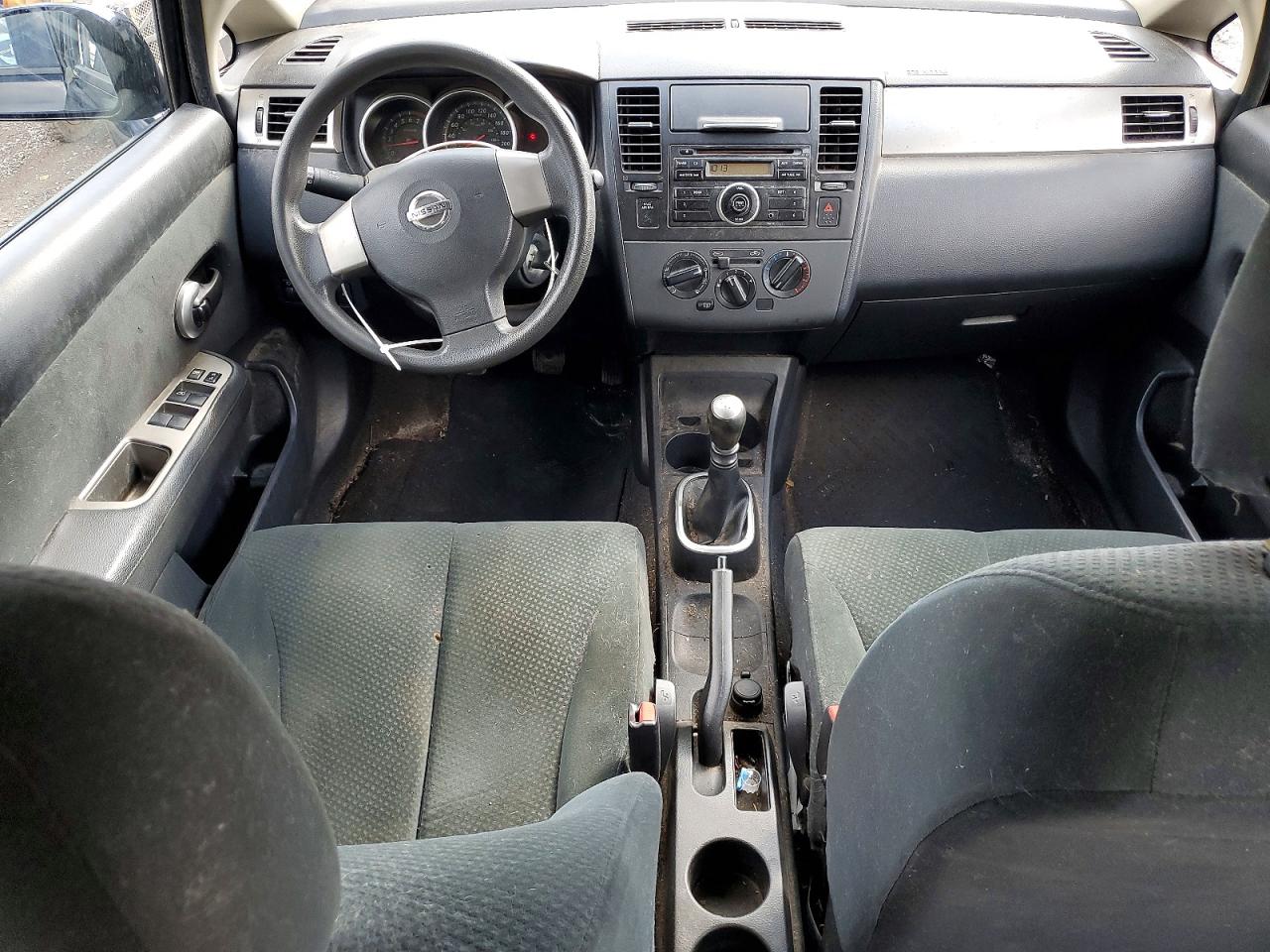 2011 Nissan Versa 1.8 S Black vin: 3N1BC1CP9BL486816