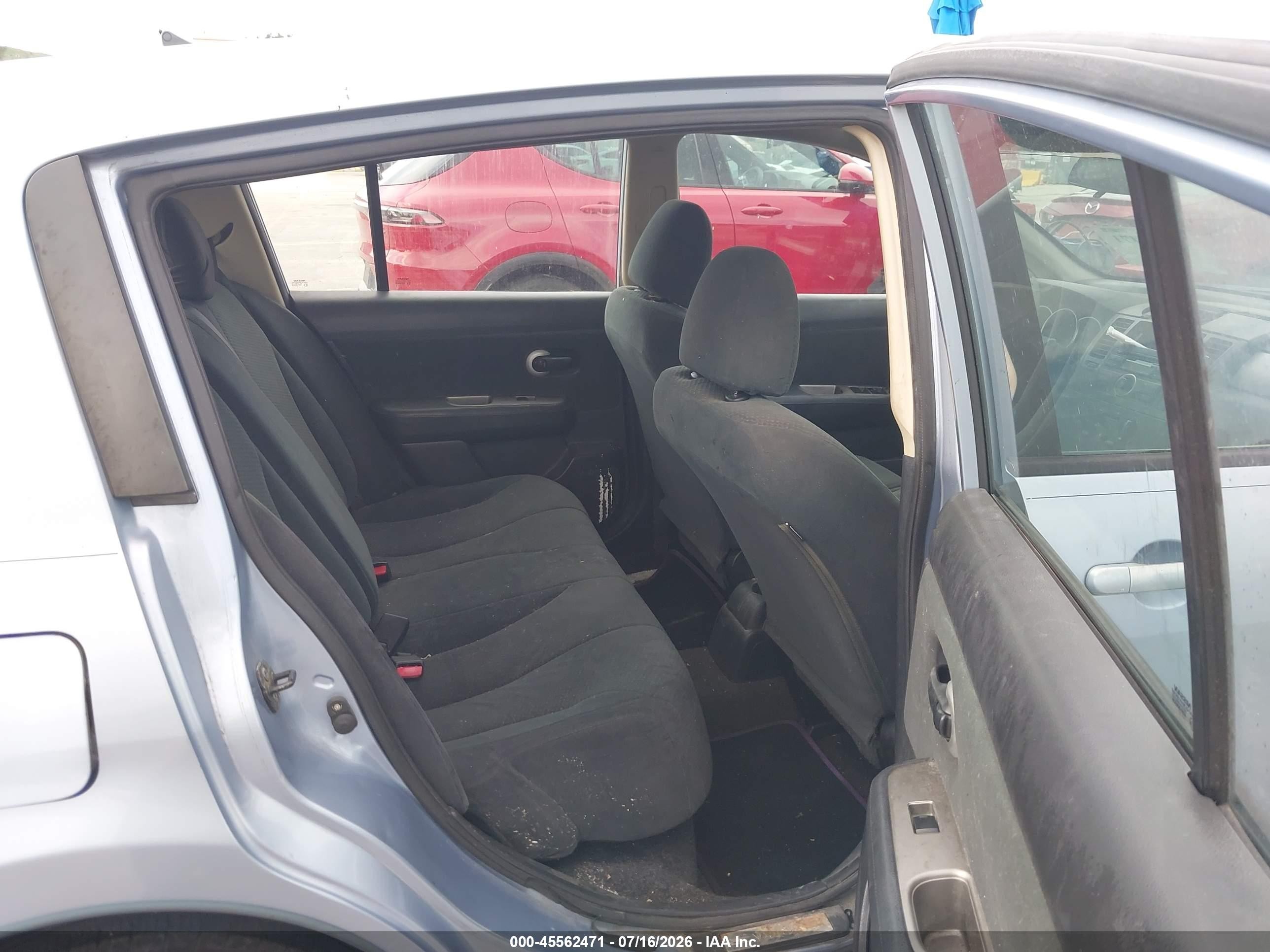 2011 Nissan Versa 1.8s Blue vin: 3N1BC1CP9BL492311