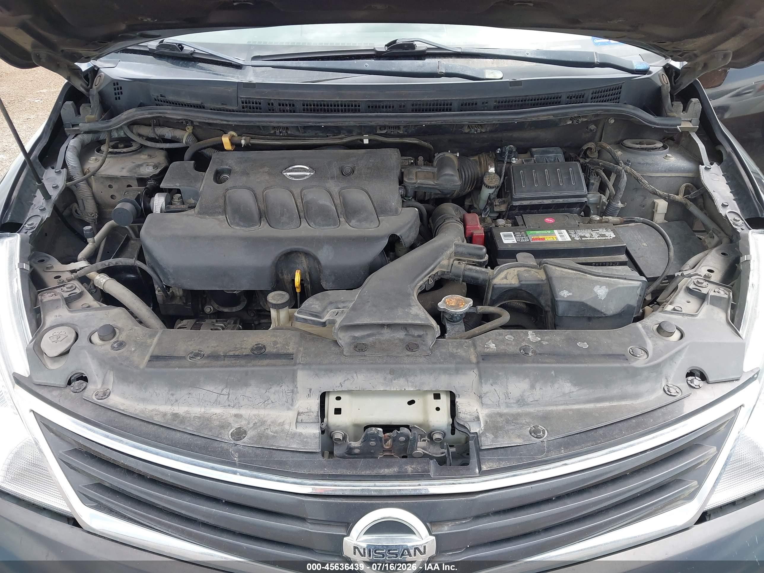 2011 Nissan Versa 1.8s Черный vin: 3N1BC1CP9BL508961