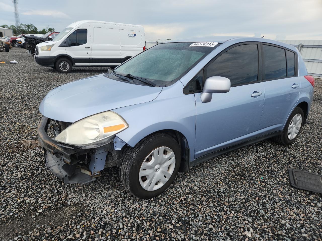 2011 Nissan Versa 1.8 S Синий vin: 3N1BC1CP9BL511441