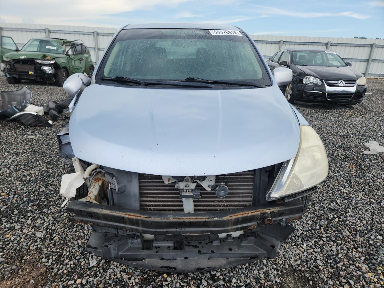 2011 Nissan Versa 1.8 S Blue vin: 3N1BC1CP9BL511441