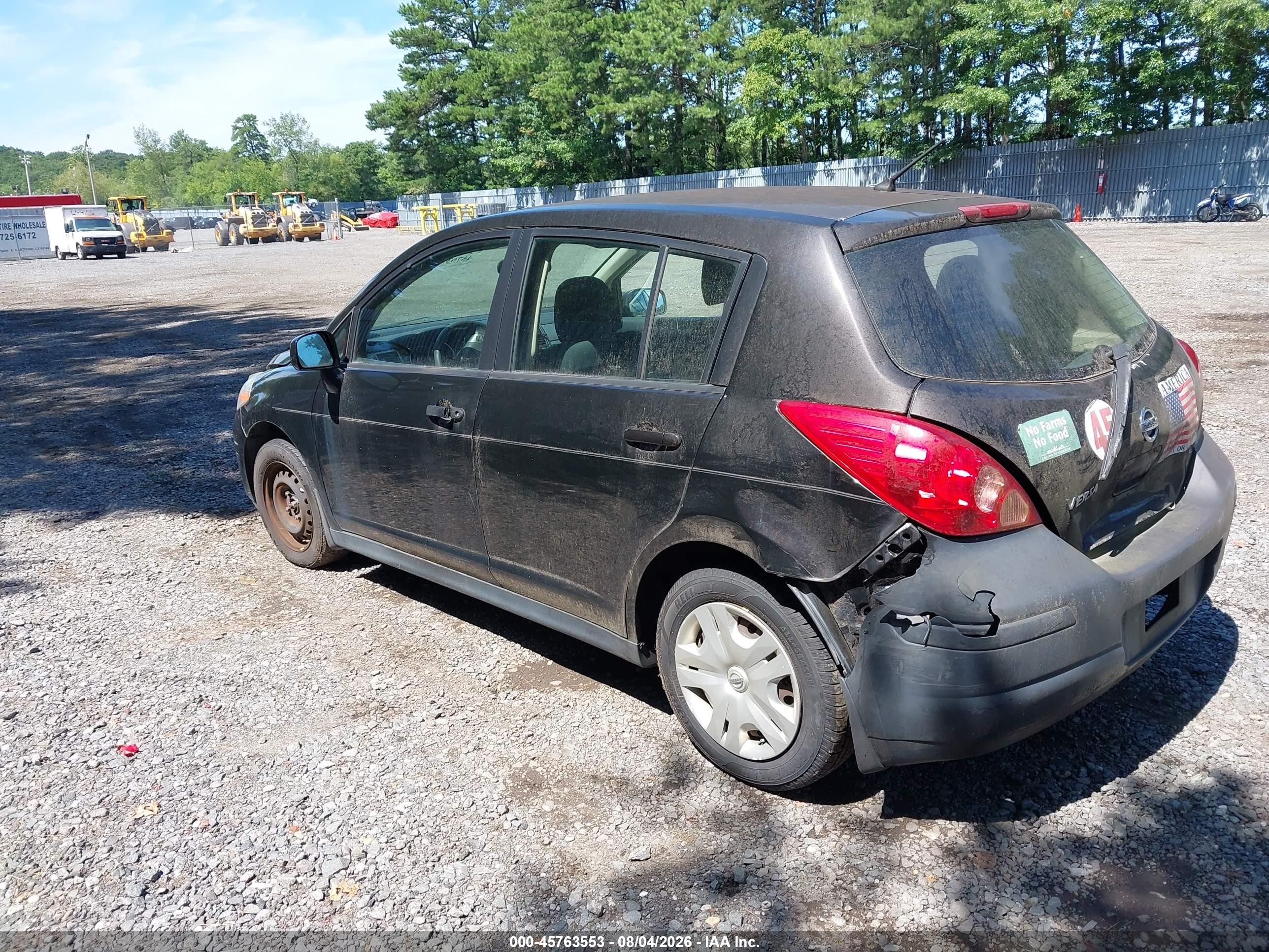 2011 Nissan Versa 1.8s Black vin: 3N1BC1CP9BL515568