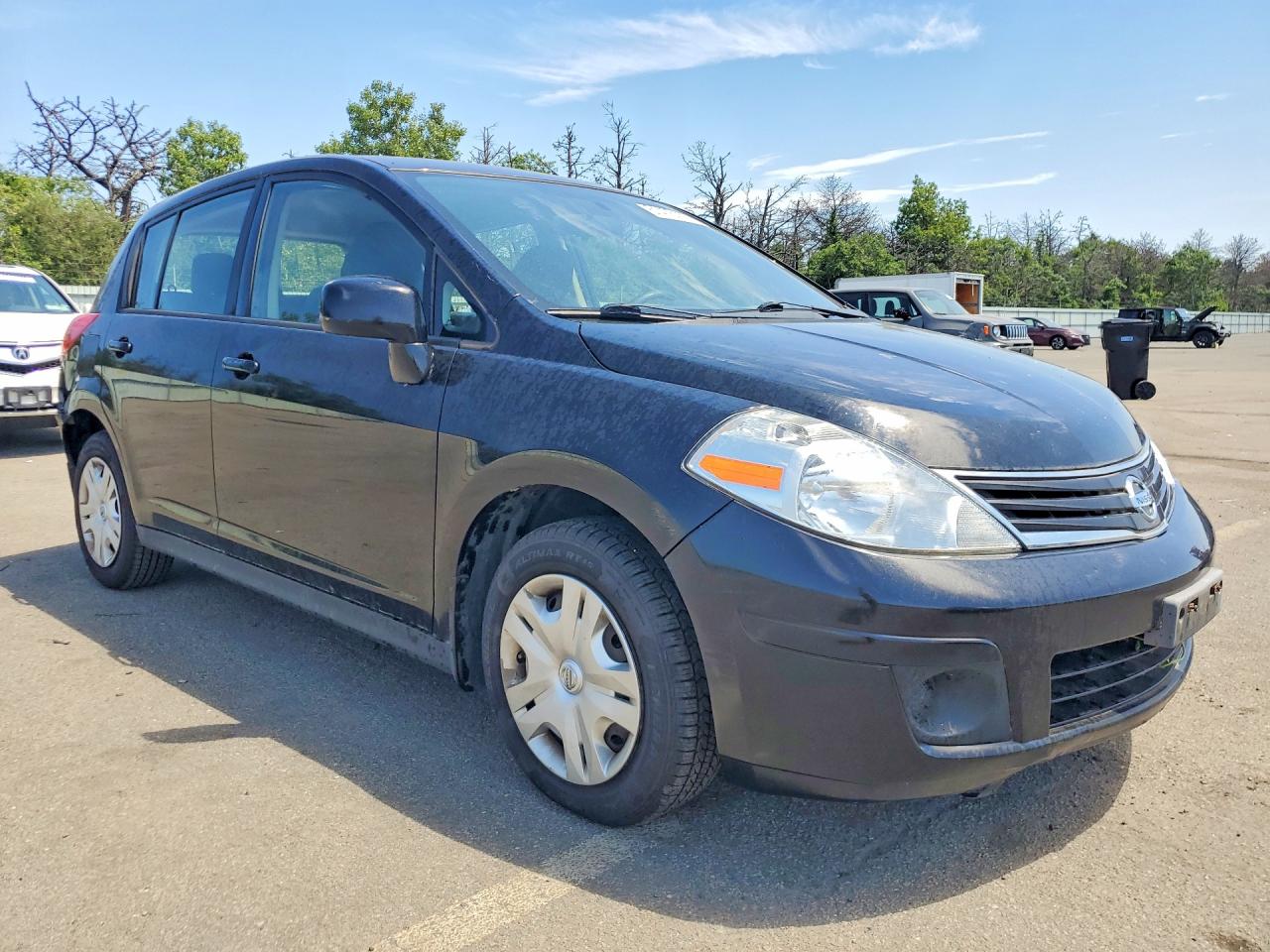 2011 Nissan Versa 1.8 S Черный vin: 3N1BC1CP9BL517398