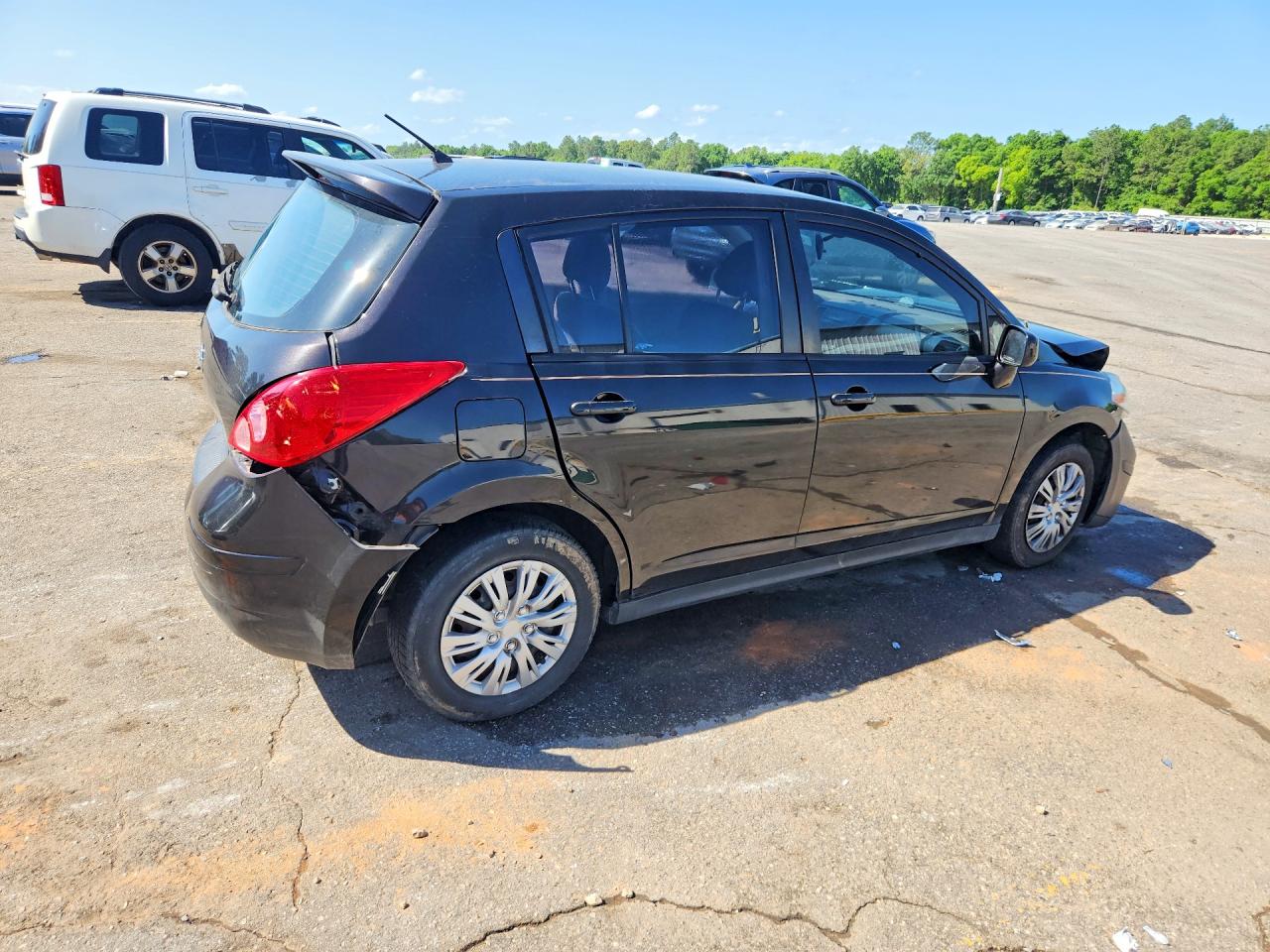 2011 Nissan Versa 1.8 S Black vin: 3N1BC1CP9BL517515