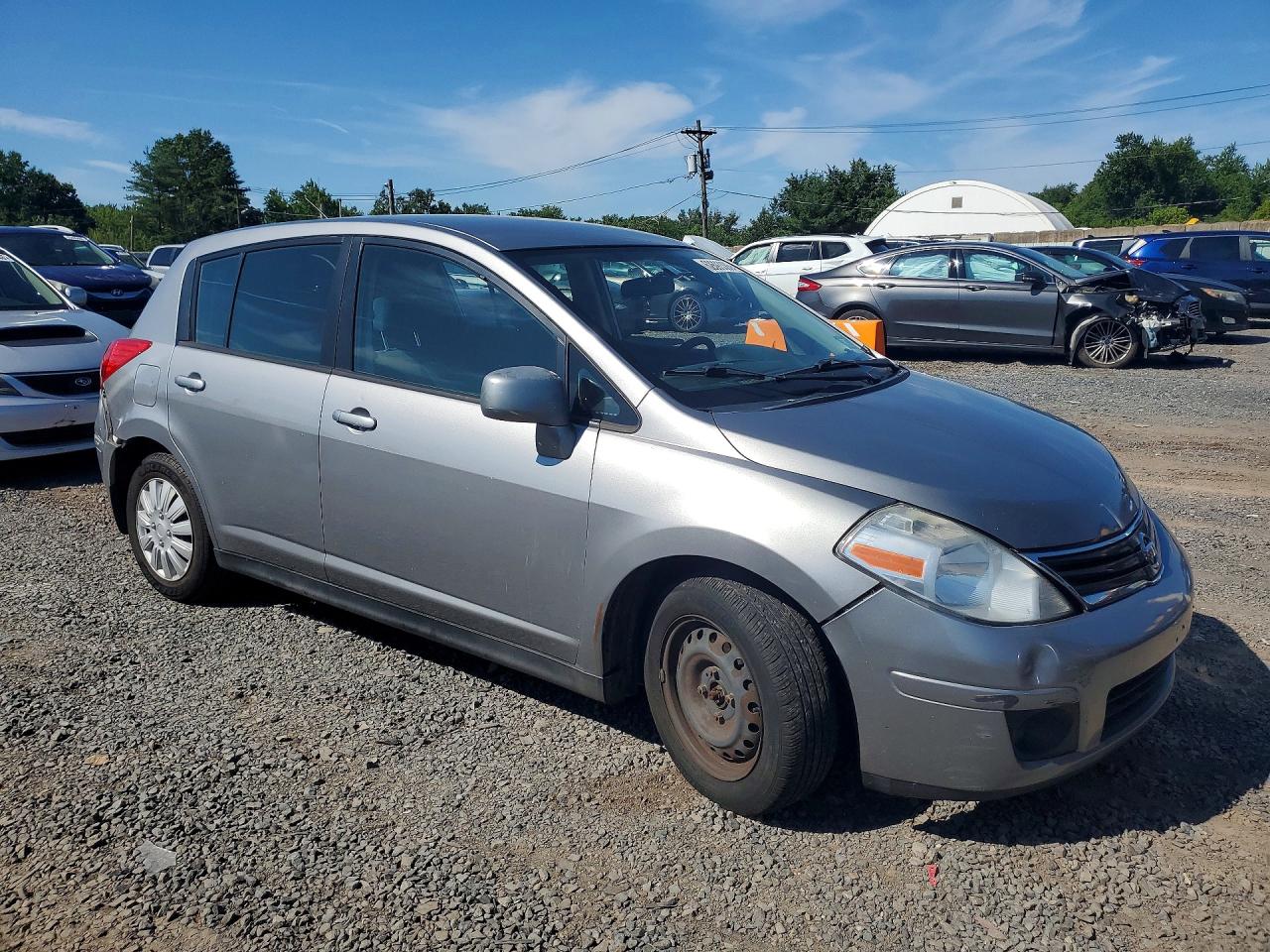 2012 Nissan Versa 1.8 S Gray vin: 3N1BC1CP9CK203838