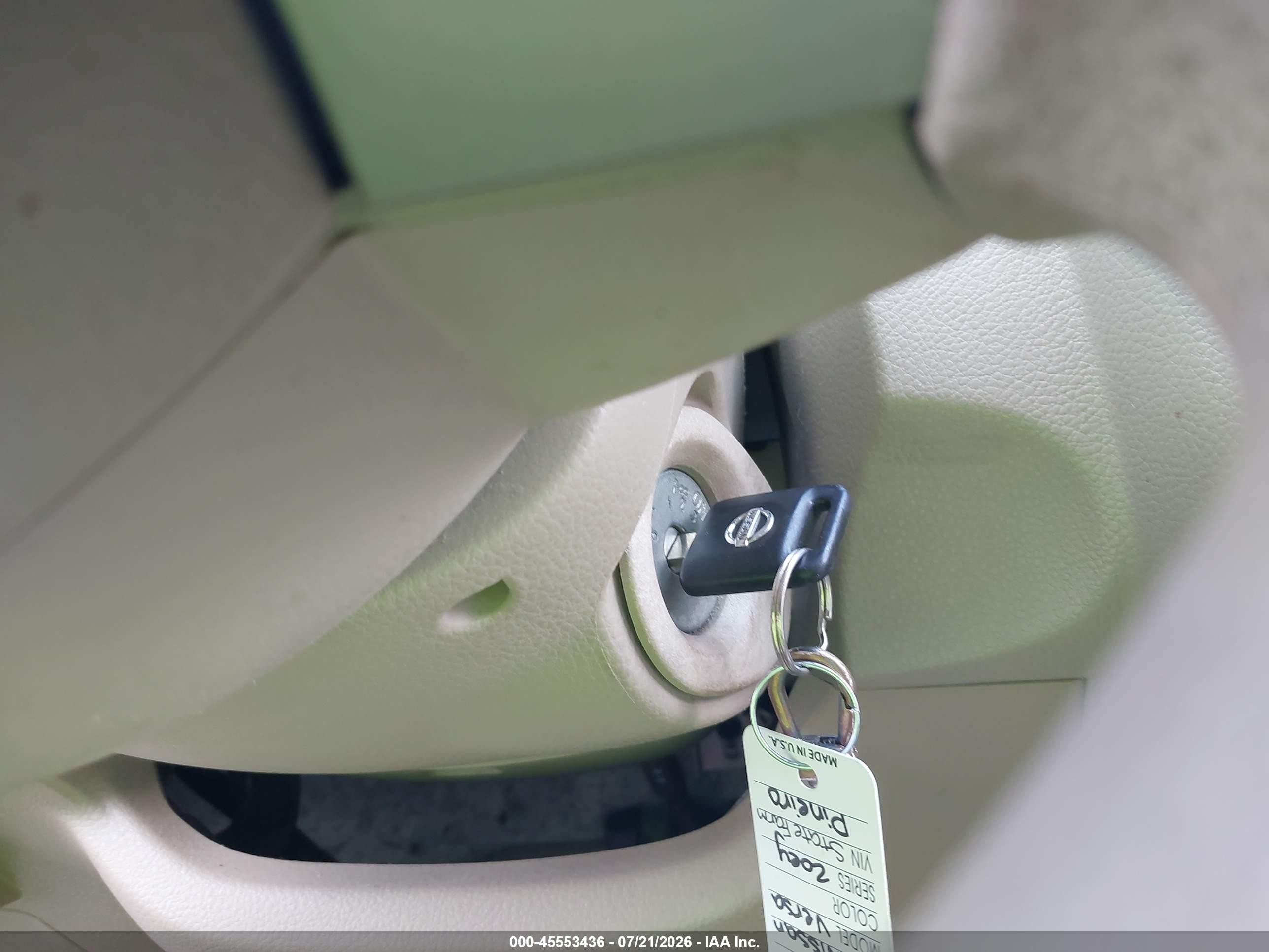 2012 Nissan Versa 1.8 S White vin: 3N1BC1CP9CK208294