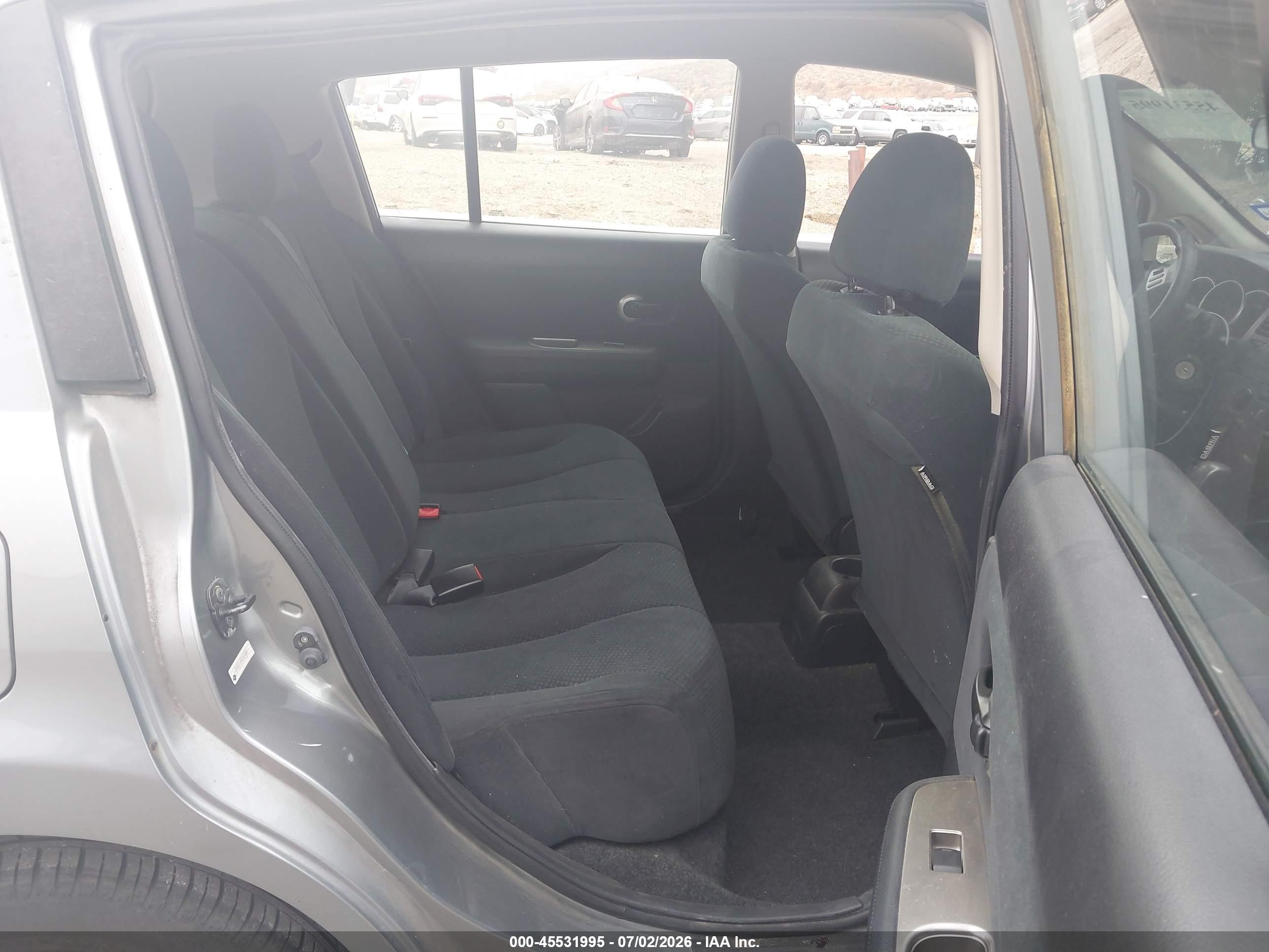 2012 Nissan Versa 1.8 S Gray vin: 3N1BC1CP9CK218047
