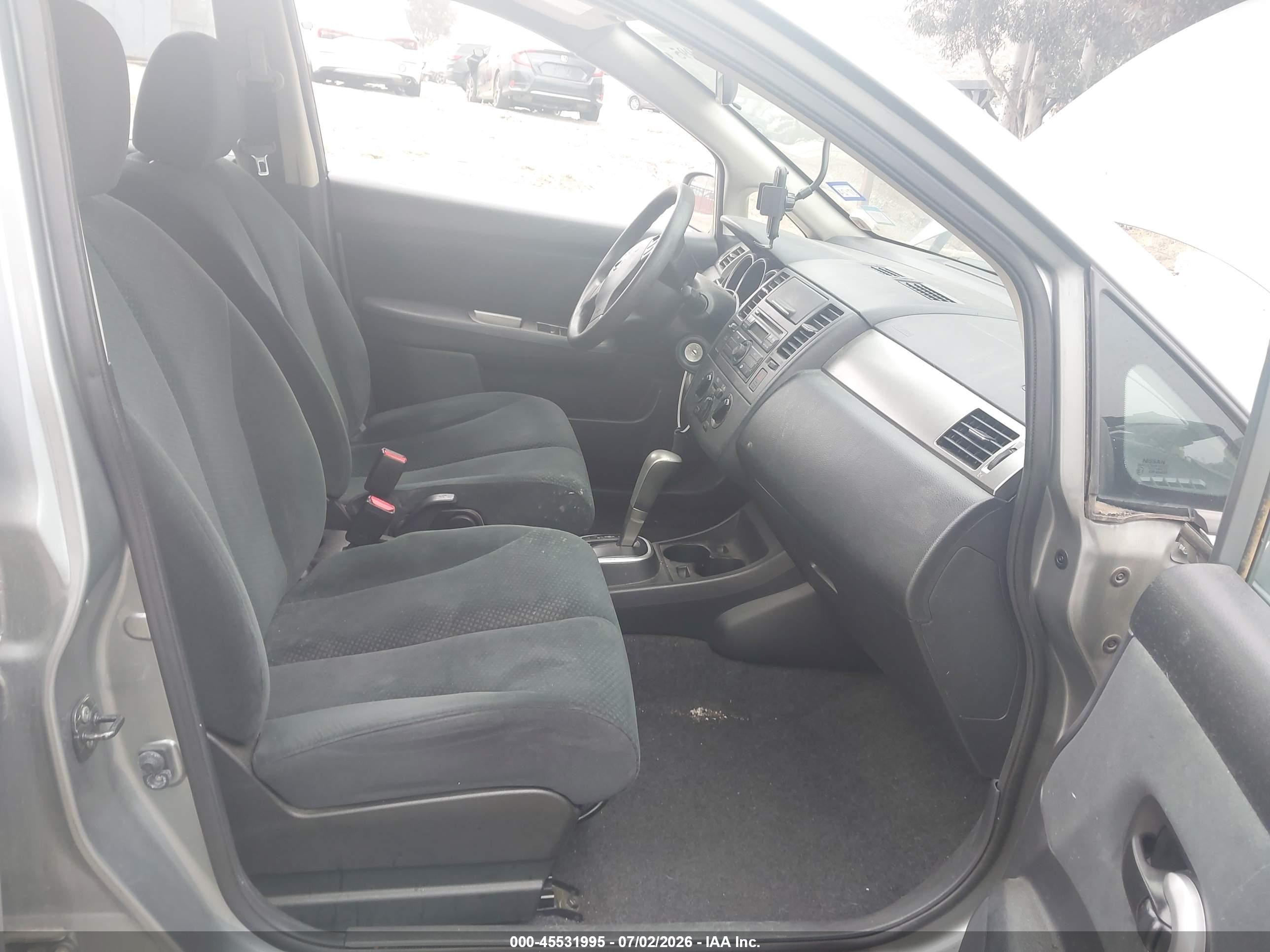2012 Nissan Versa 1.8 S Gray vin: 3N1BC1CP9CK218047