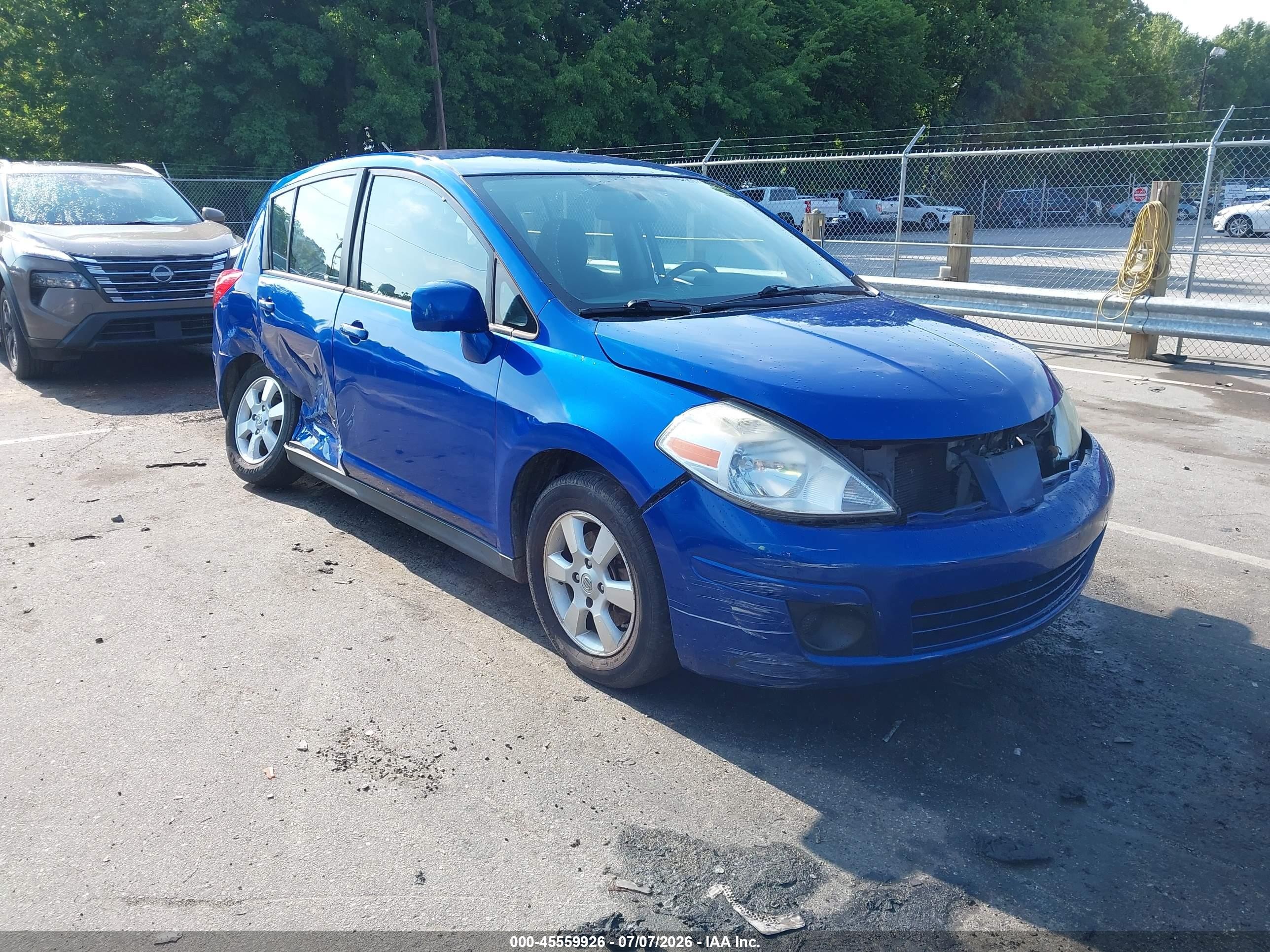 2012 Nissan Versa 1.8 S Blue vin: 3N1BC1CP9CK246978