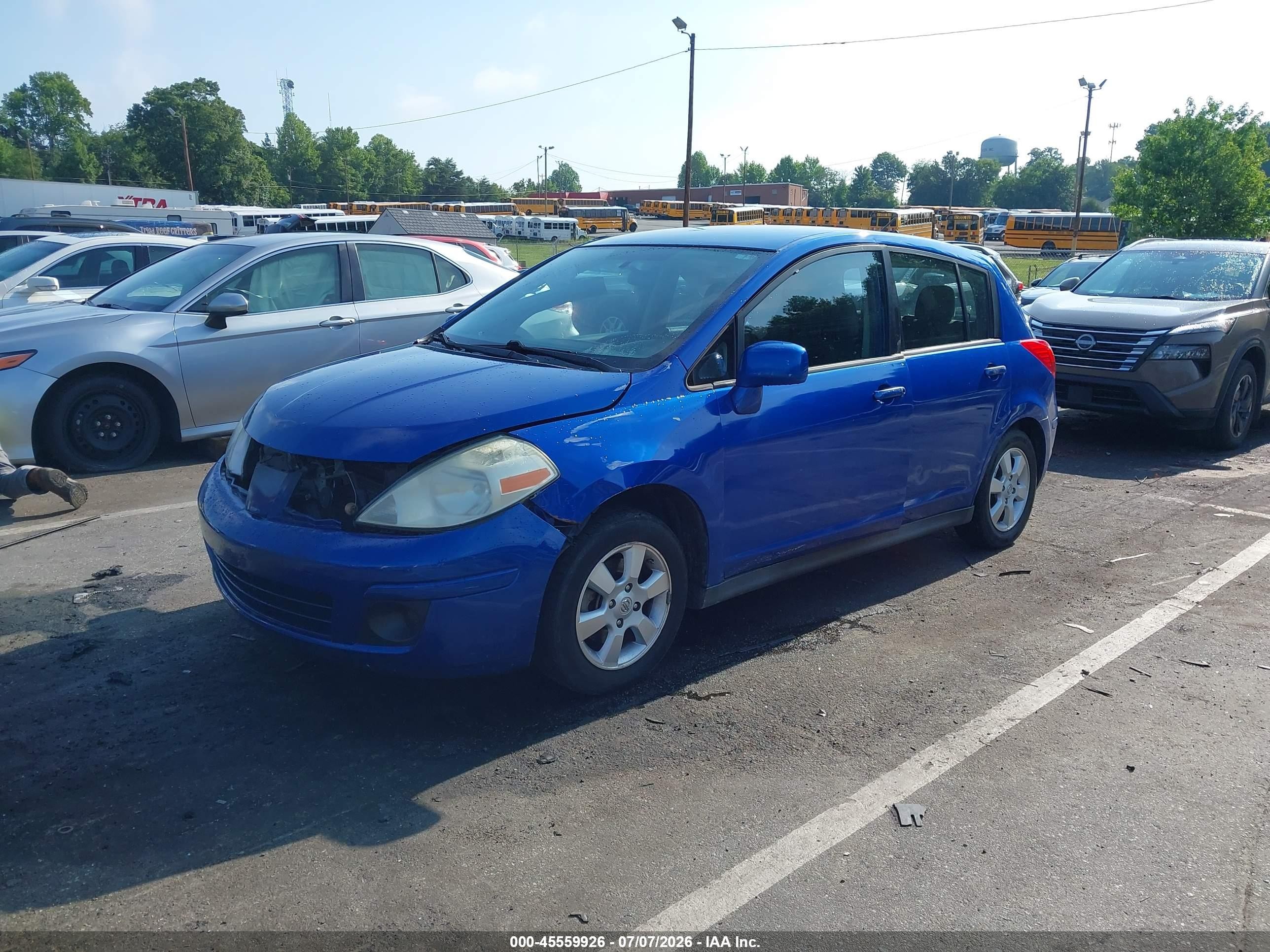 2012 Nissan Versa 1.8 S Blue vin: 3N1BC1CP9CK246978
