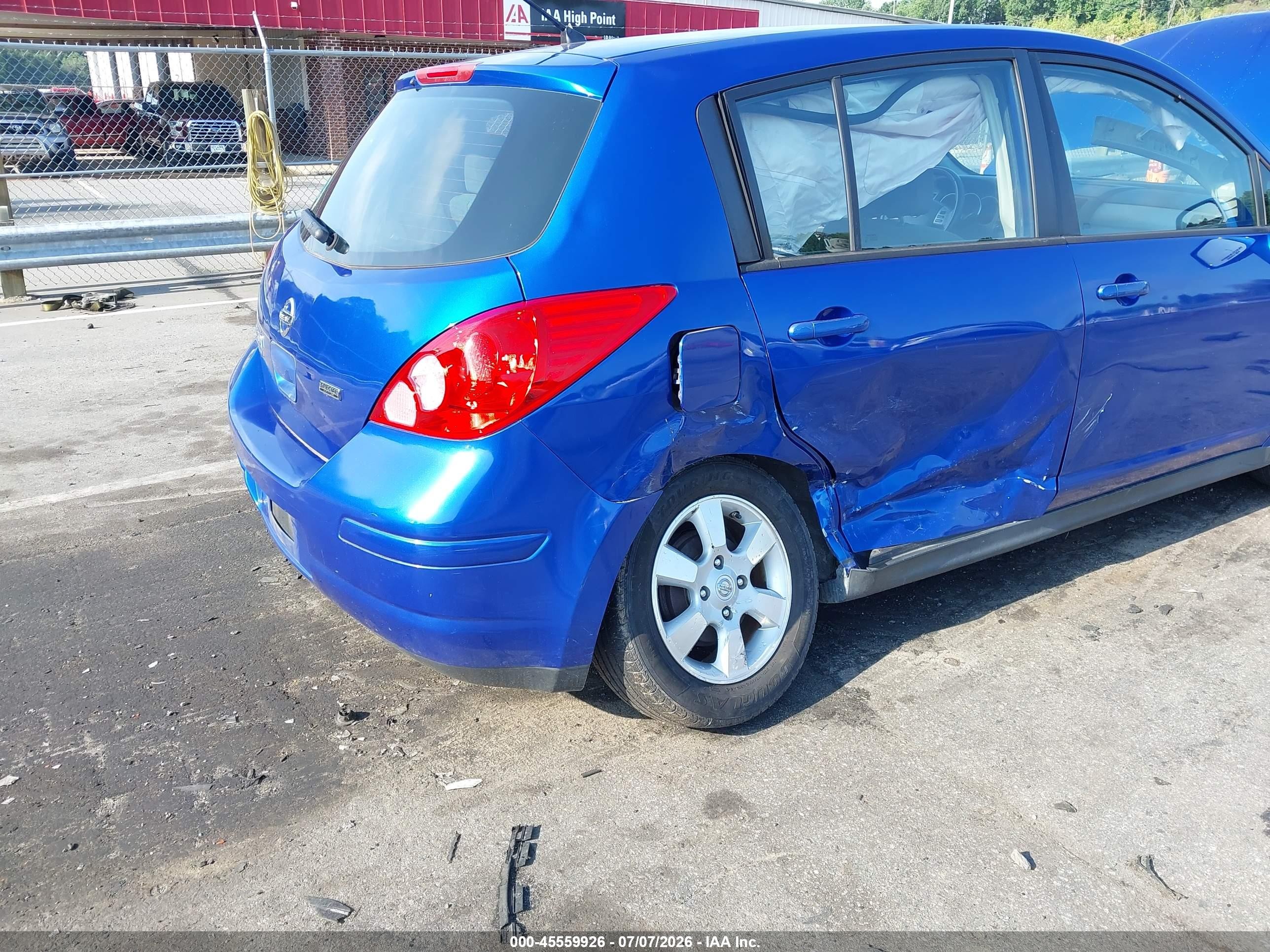 2012 Nissan Versa 1.8 S Blue vin: 3N1BC1CP9CK246978
