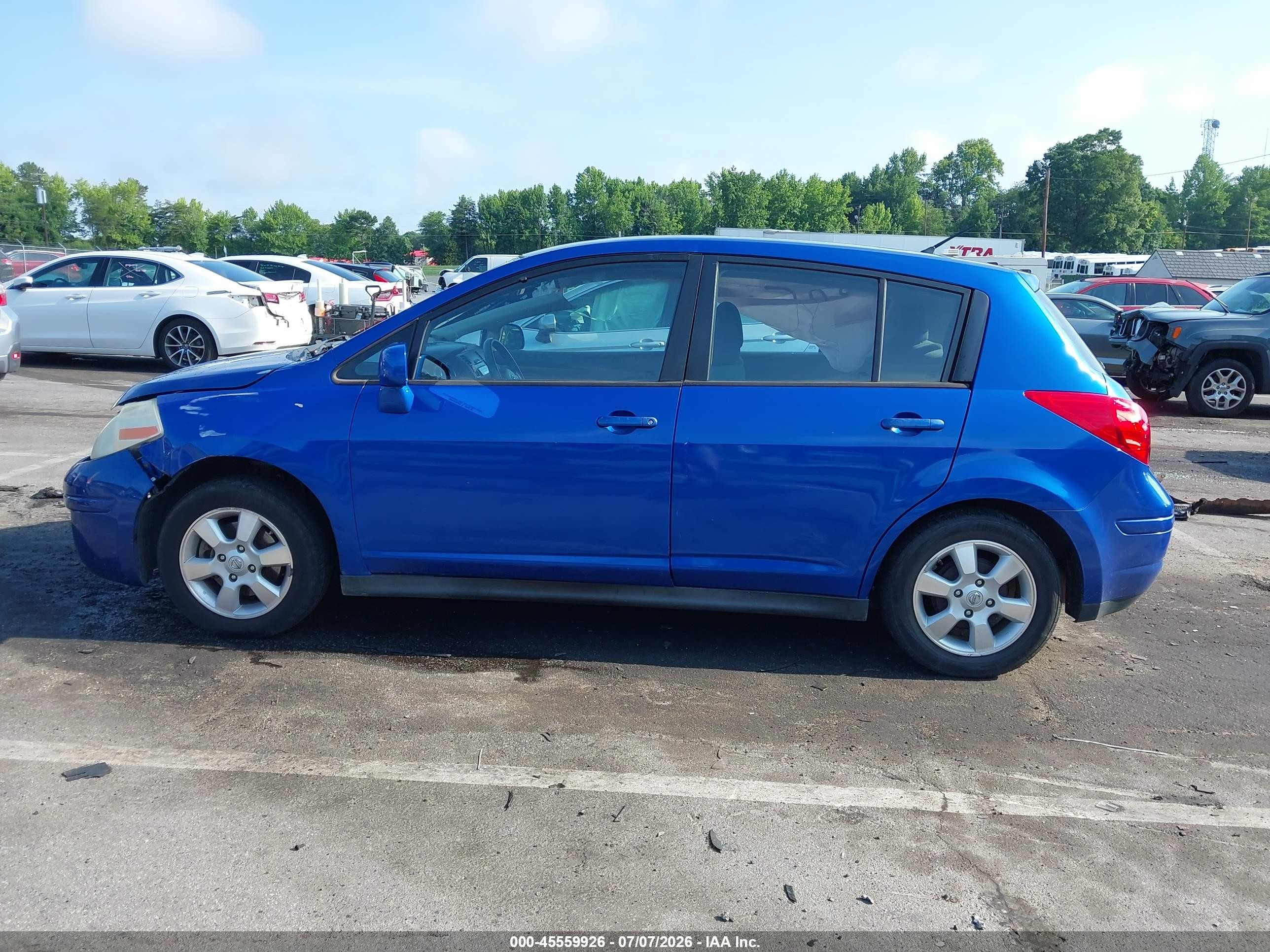 2012 Nissan Versa 1.8 S Blue vin: 3N1BC1CP9CK246978