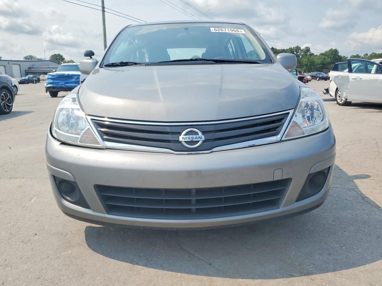 2012 Nissan Versa 1.8 S Gray vin: 3N1BC1CP9CK288261